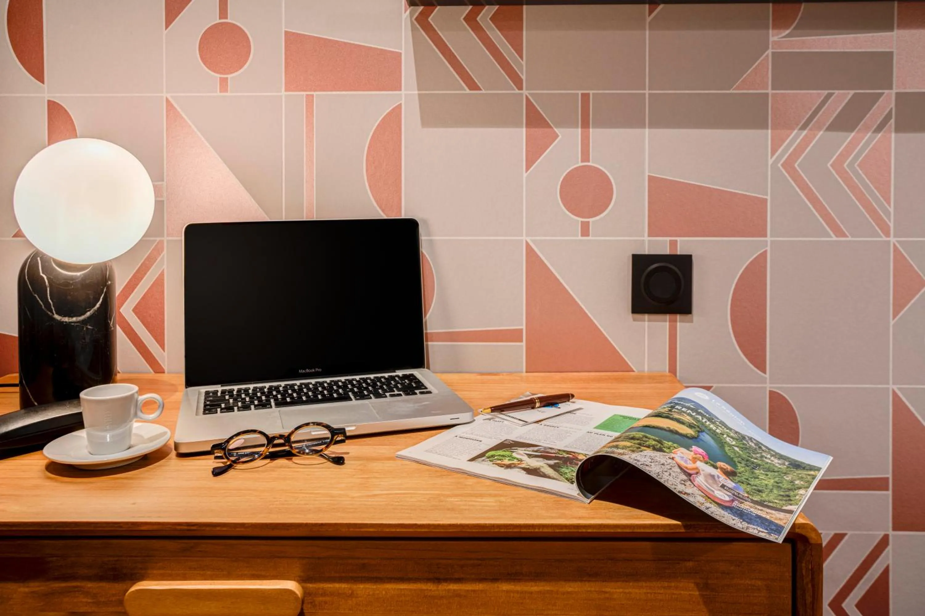 Decorative detail in Republik Hotel