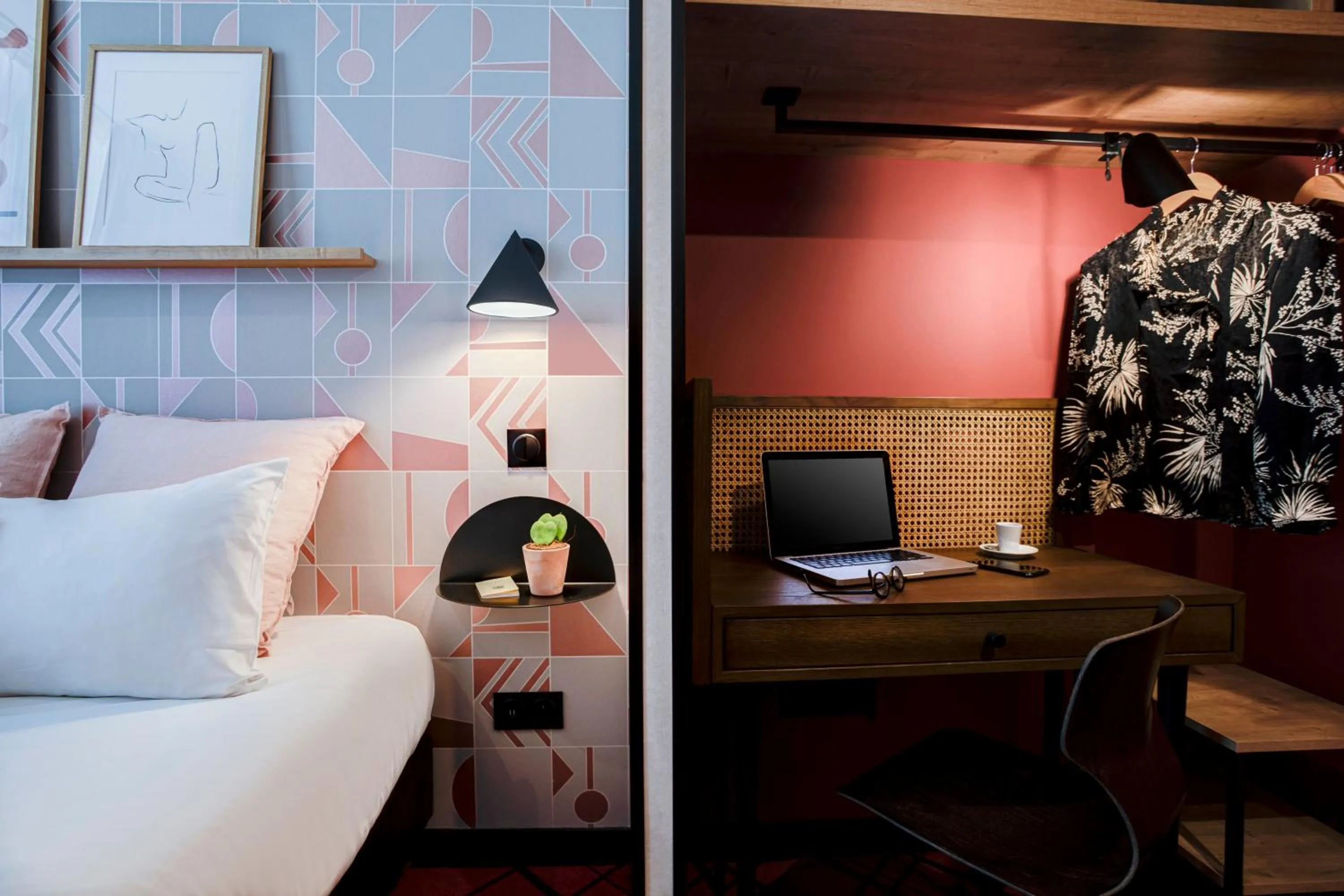 Bed in Republik Hotel