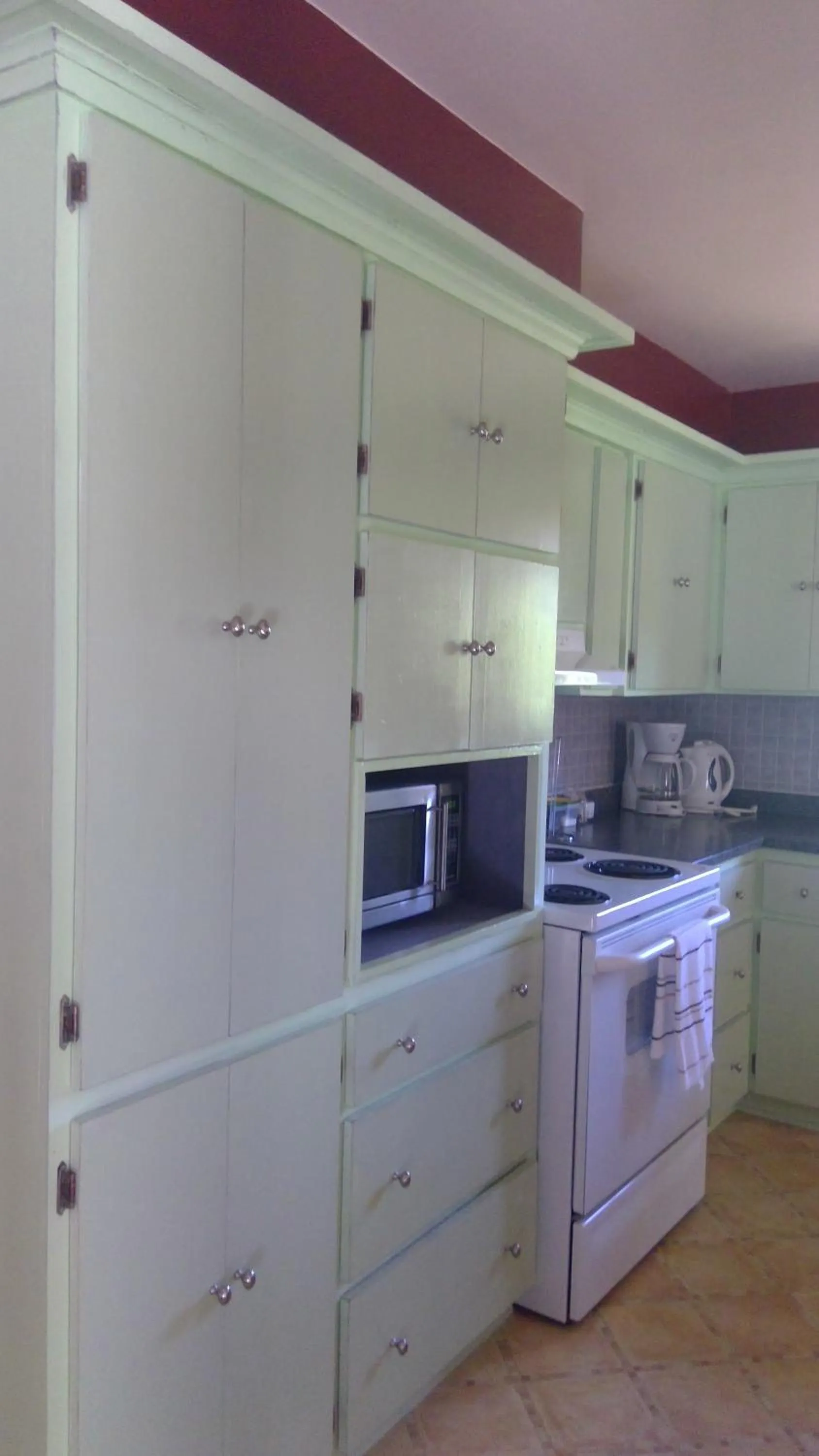 Kitchen or kitchenette in L'Auberge Refuge du Trappeur