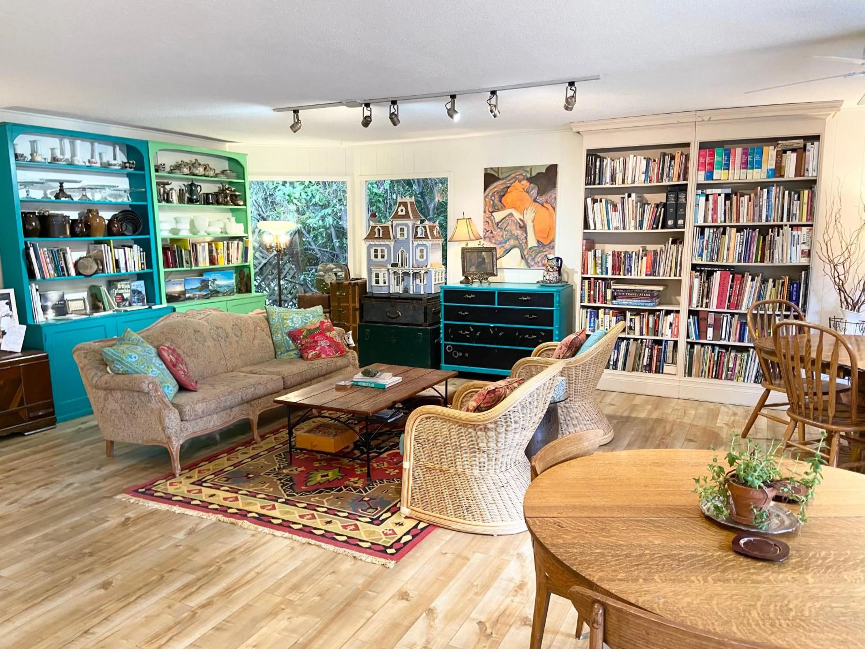 Living room in Wisteria Guest House