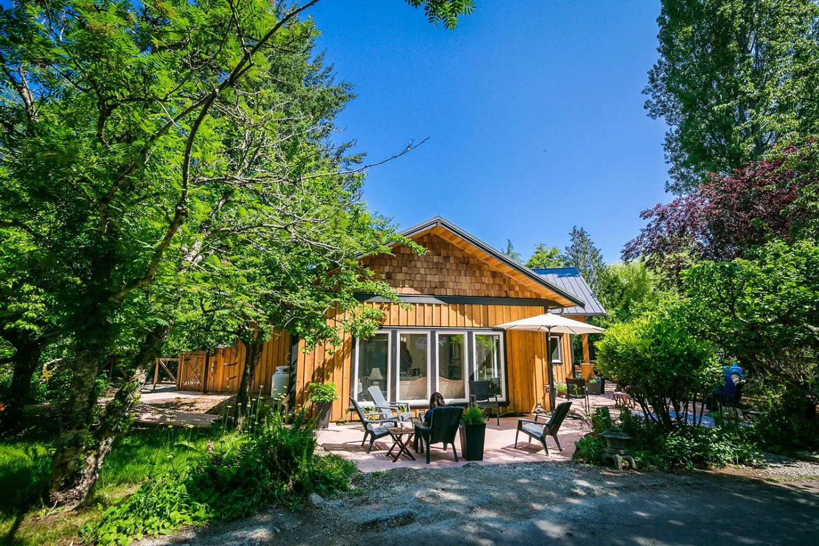 Patio in Wisteria Guest House