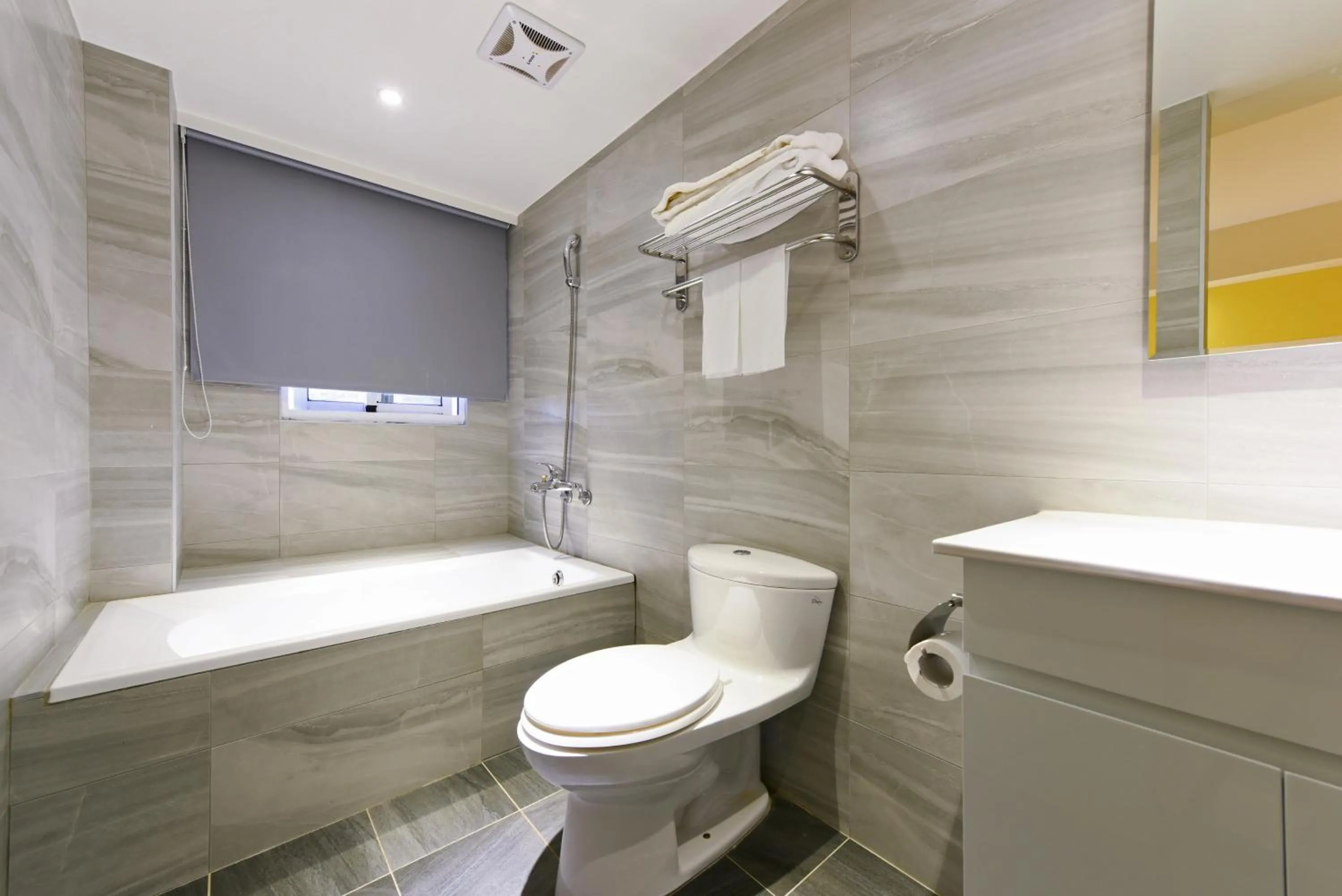 Bathroom in Blue Coast Hotel