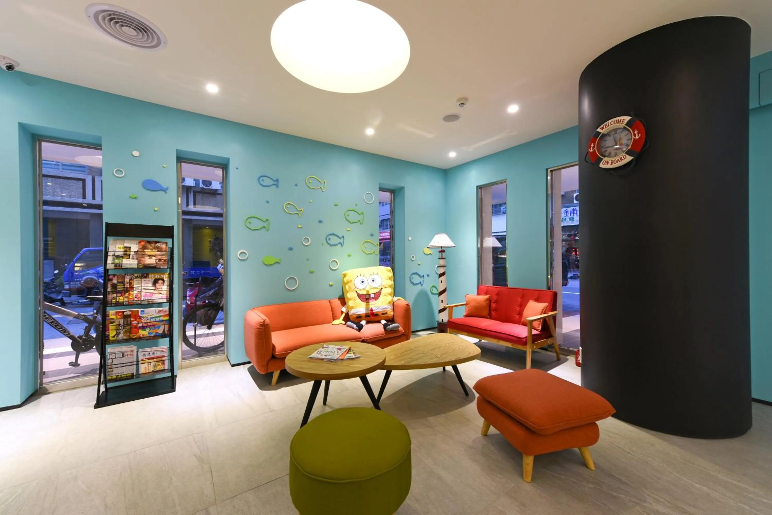 Lobby or reception in Blue Coast Hotel