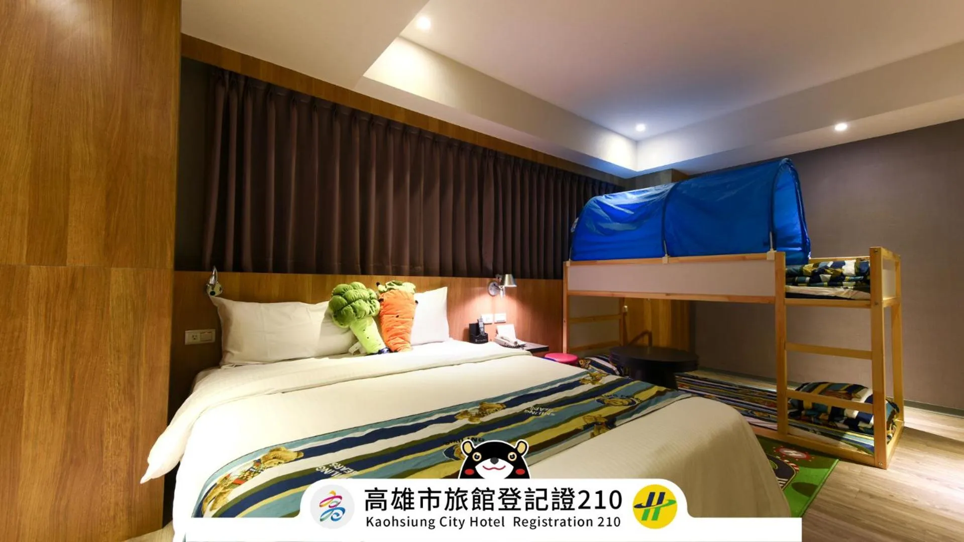 Bed in Blue Coast Hotel