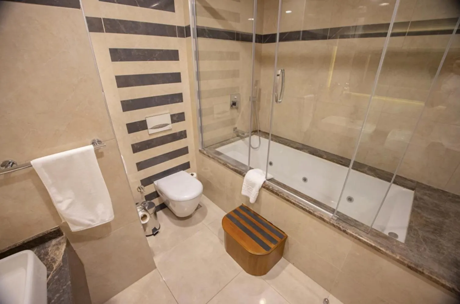 Shower in Hilly Hotel