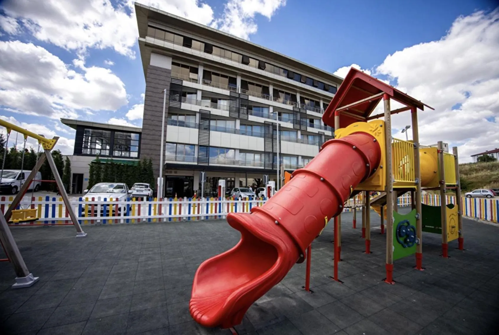 Children play ground in Hilly Hotel