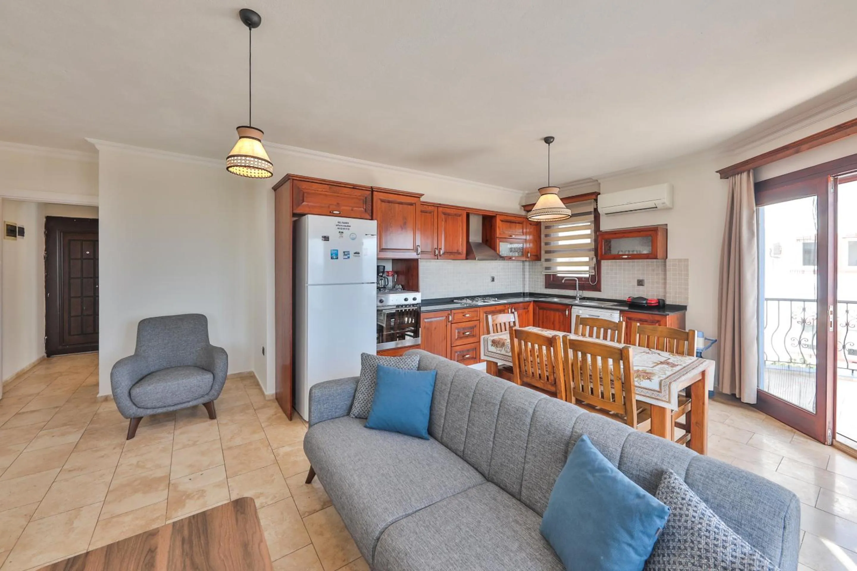 Living room in Nirvana Apartments