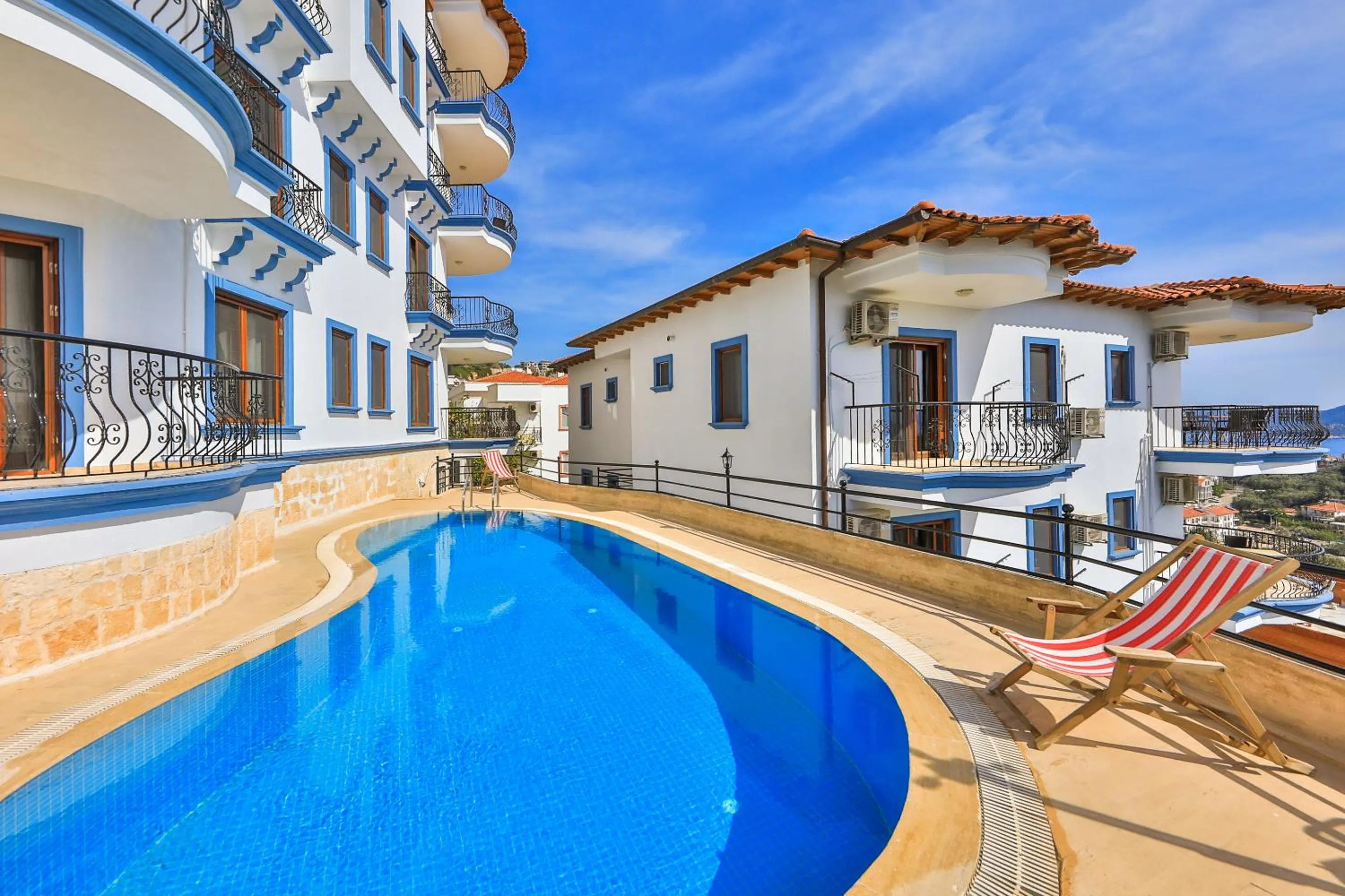 Swimming pool in Nirvana Apartments