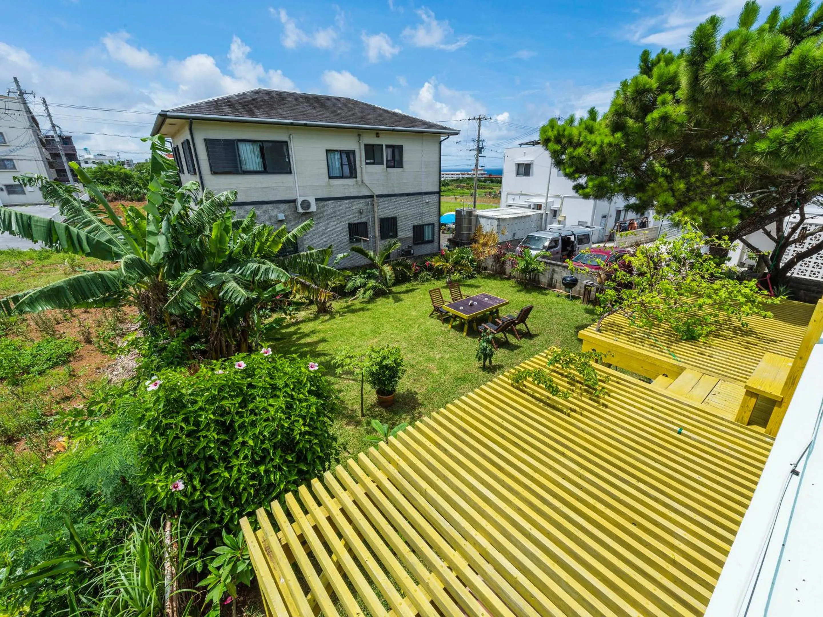 Garden view in Panorama