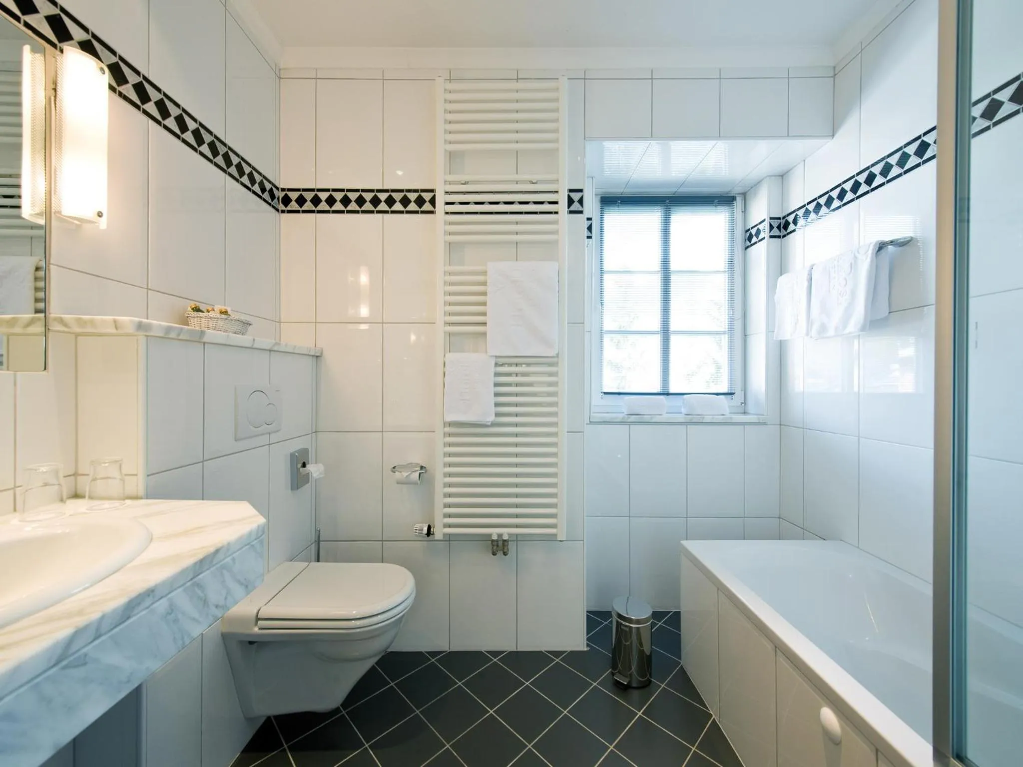 Bathroom in Hotel Post