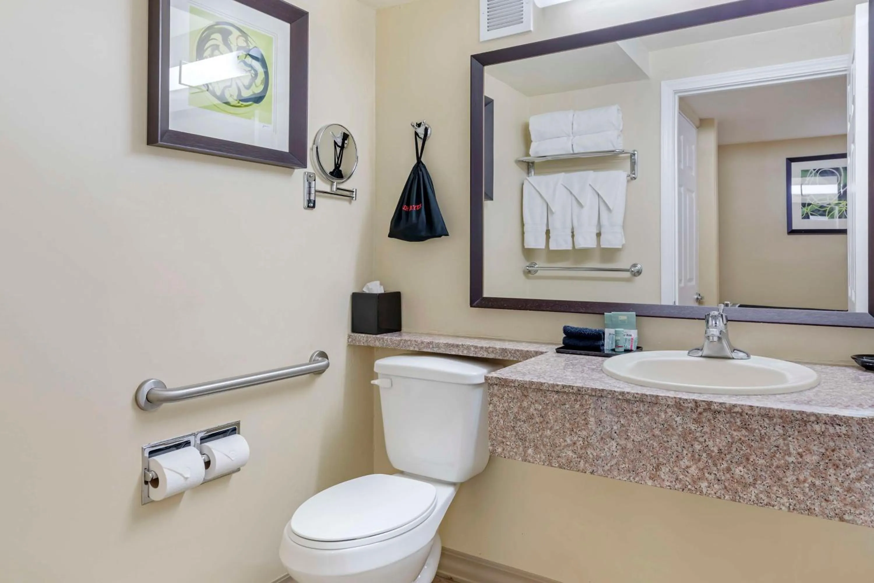 Bathroom in Best Western Canoga Park Motor Inn