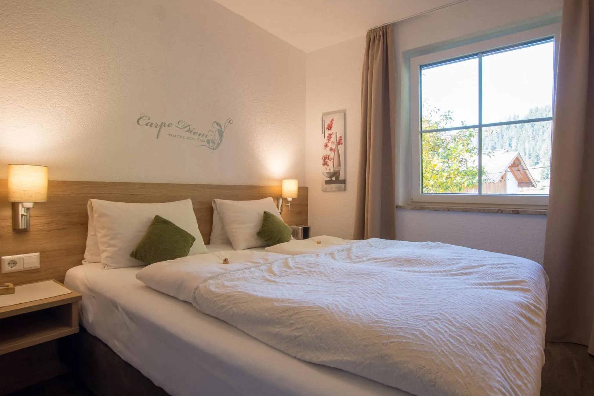 Photo of the whole room, Bed in Landhaus Tripolt