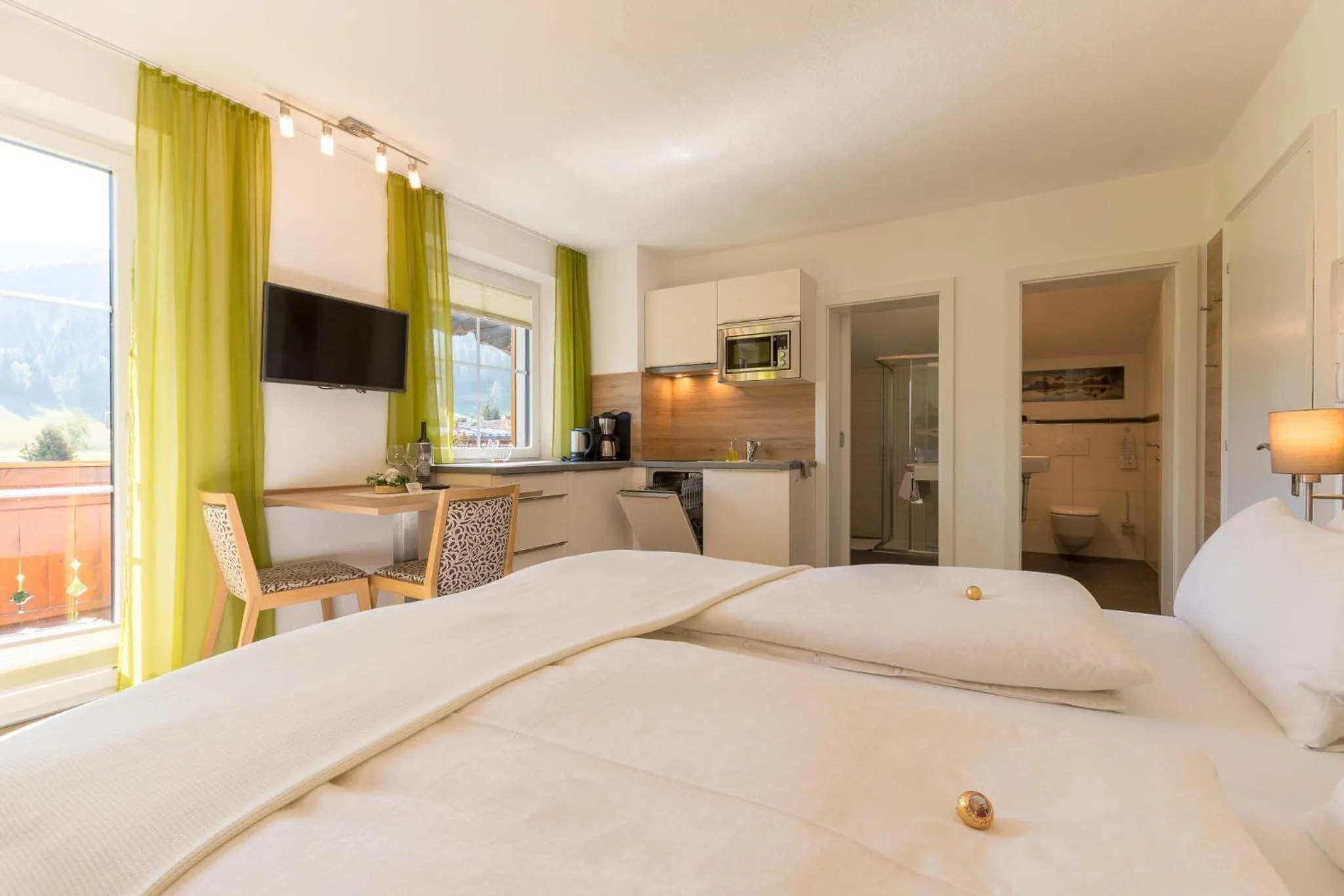 Photo of the whole room, Bed in Landhaus Tripolt