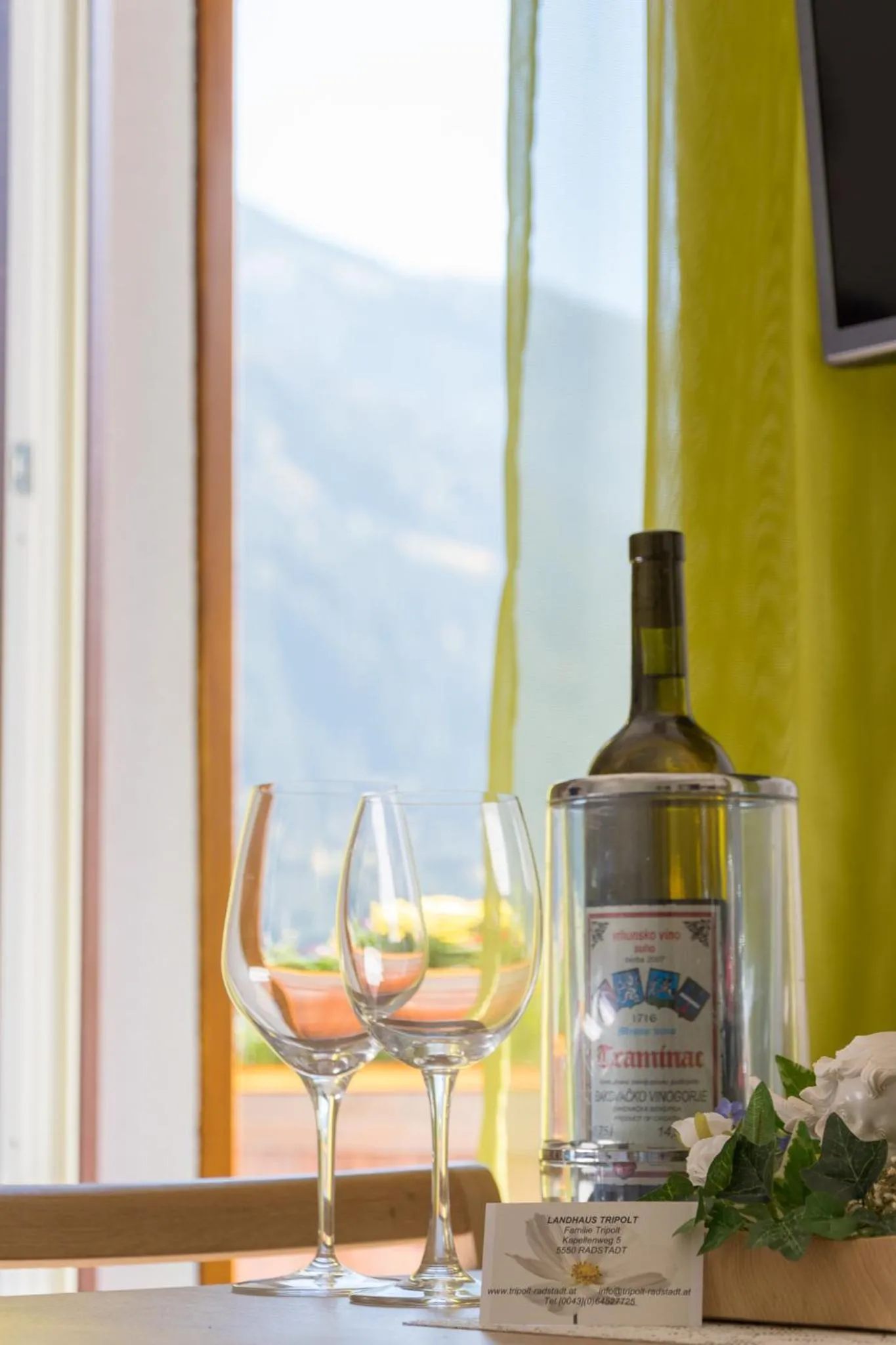 Mountain view in Landhaus Tripolt