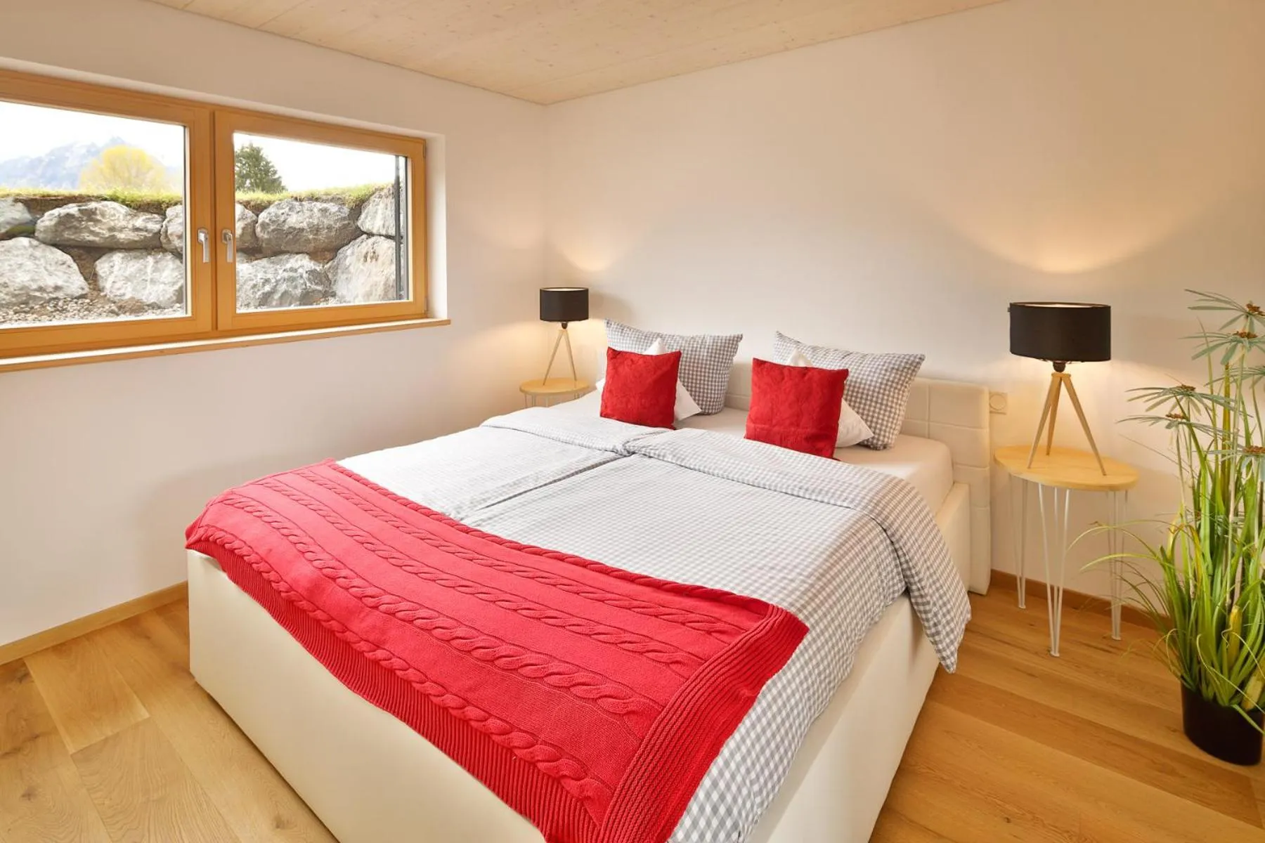 Bed in "Landhaus Panorama" - Luxuriöse Ferienwohnungen in bester Lage für gehobene Ansprüche