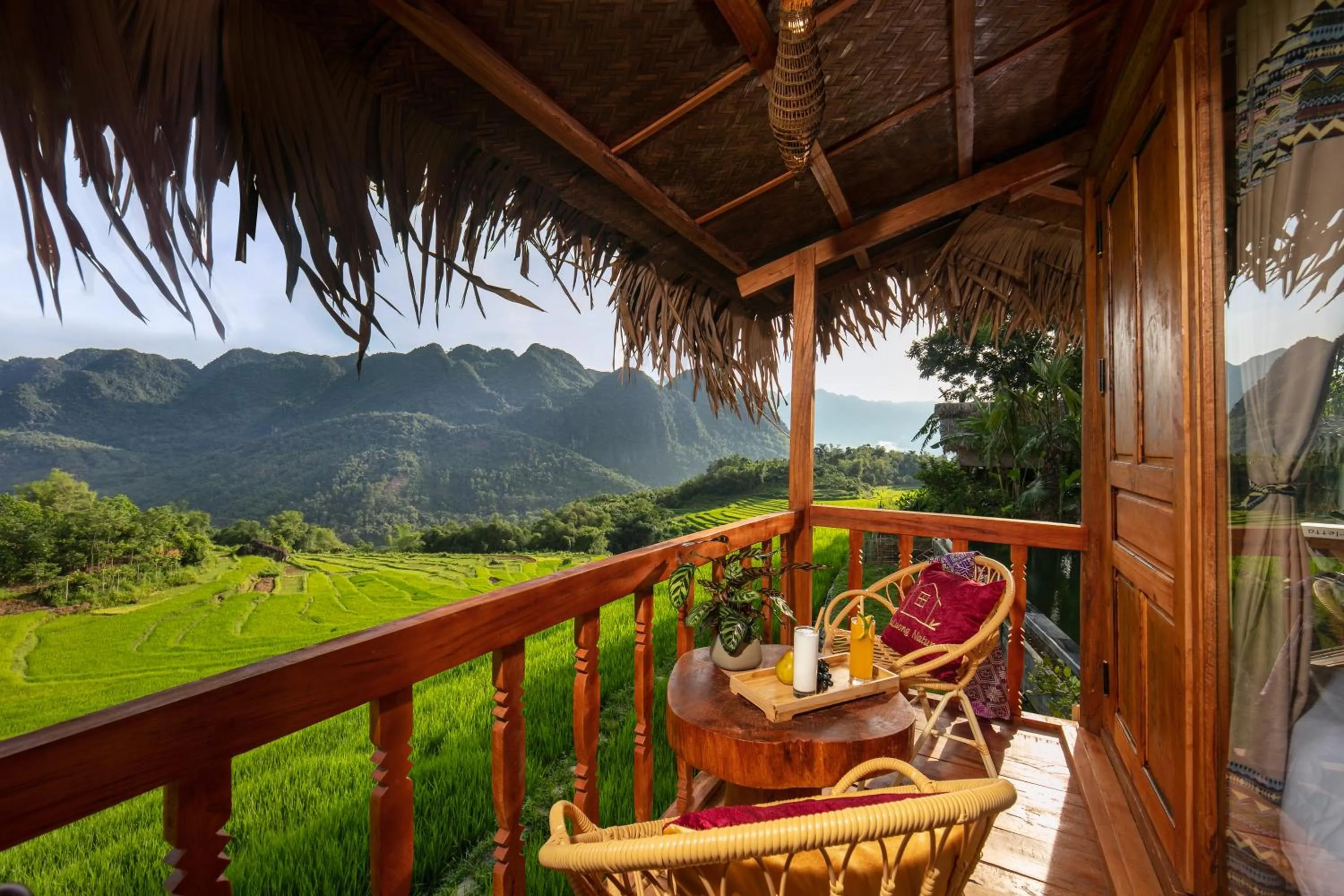 Balcony/Terrace in Pu Luong Natura