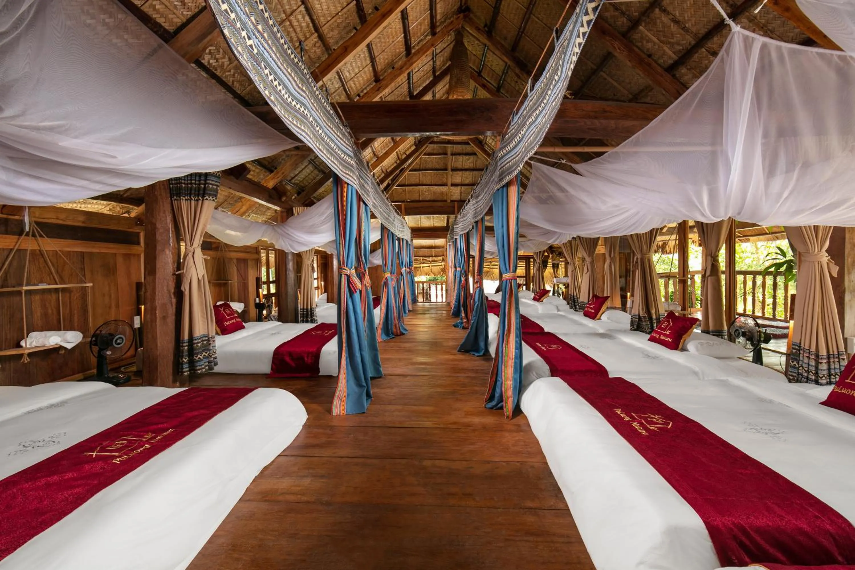 Bed in Pu Luong Natura