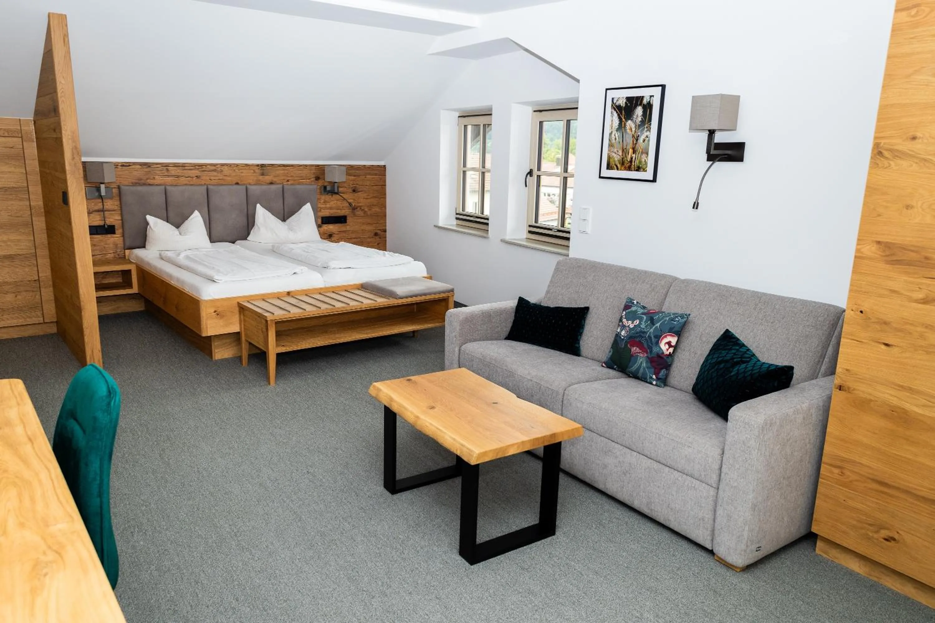 Photo of the whole room, Bed in Gasthof zum Bäckerwirt