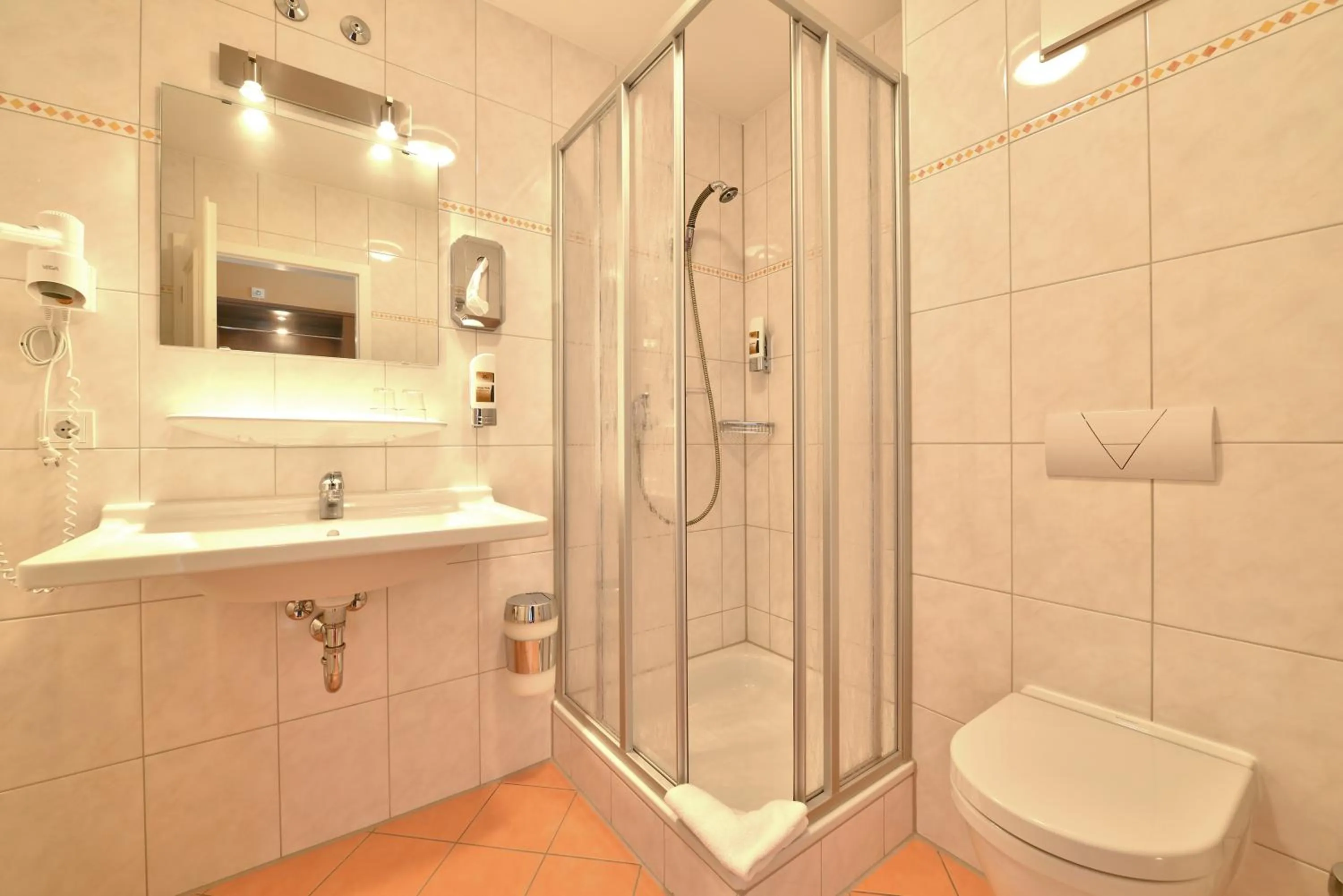 Bathroom in Hotel Auf Wolke 8