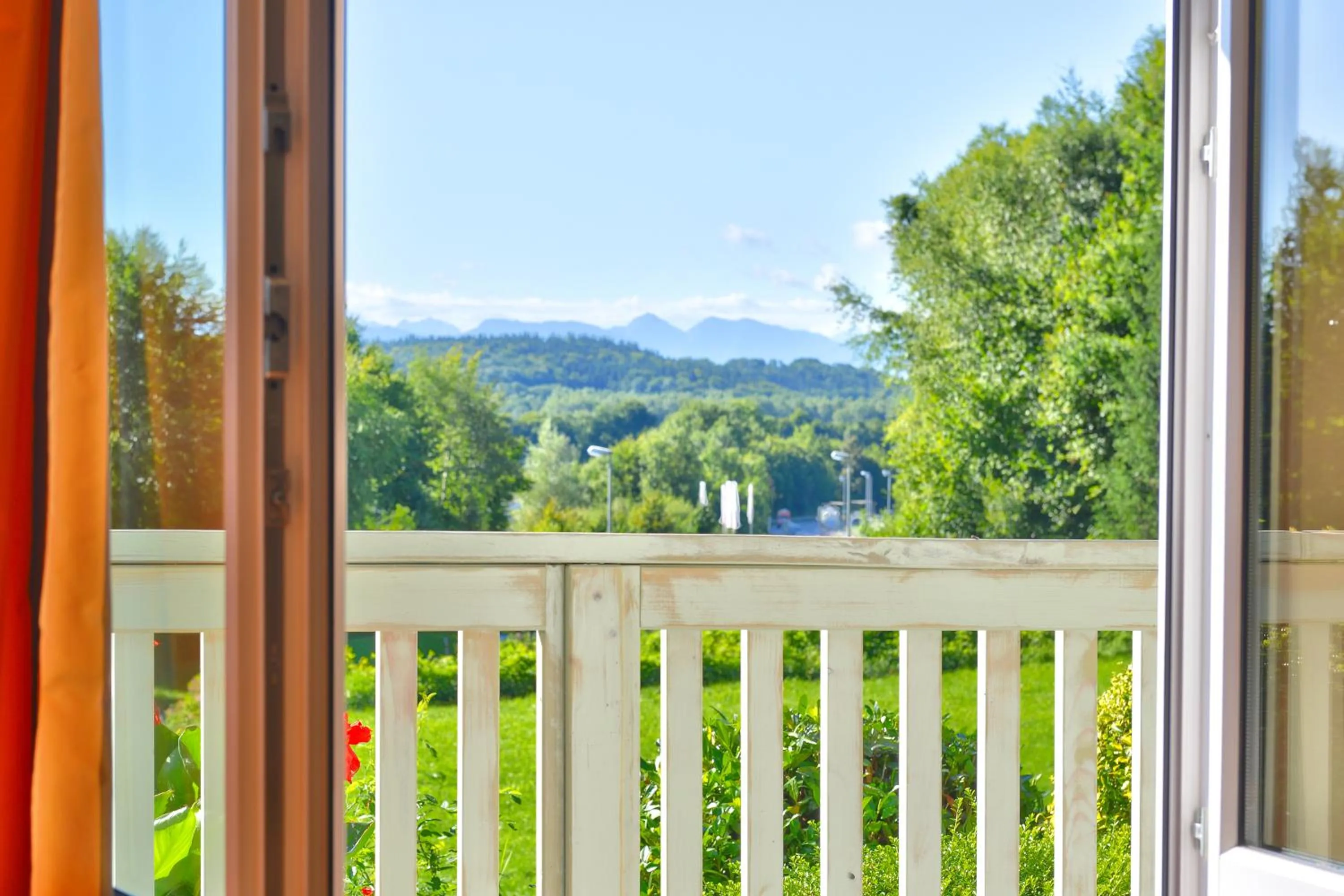 Restaurant/places to eat in Hotel Auf Wolke 8