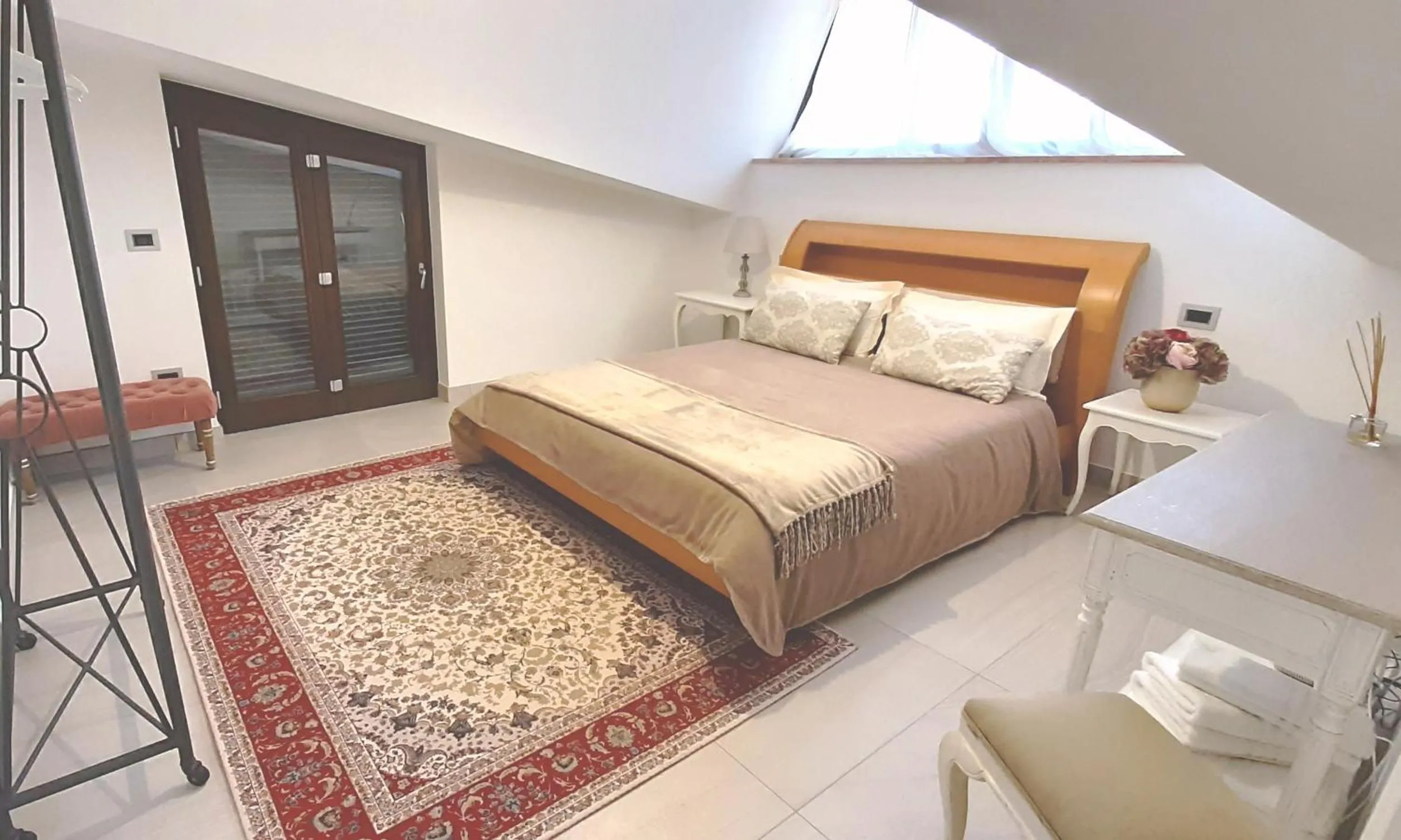 Bed in Villa Arya