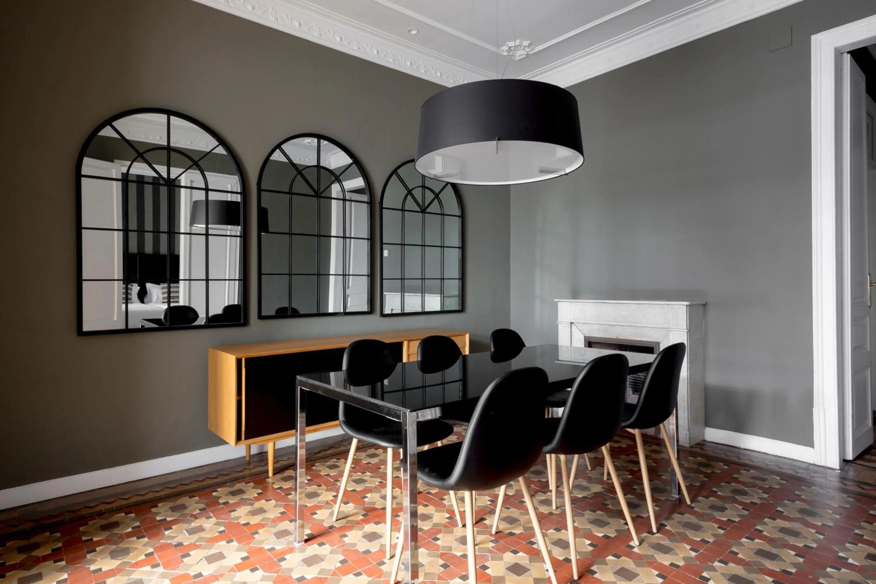 Dining area in Barcelona Apartment Val