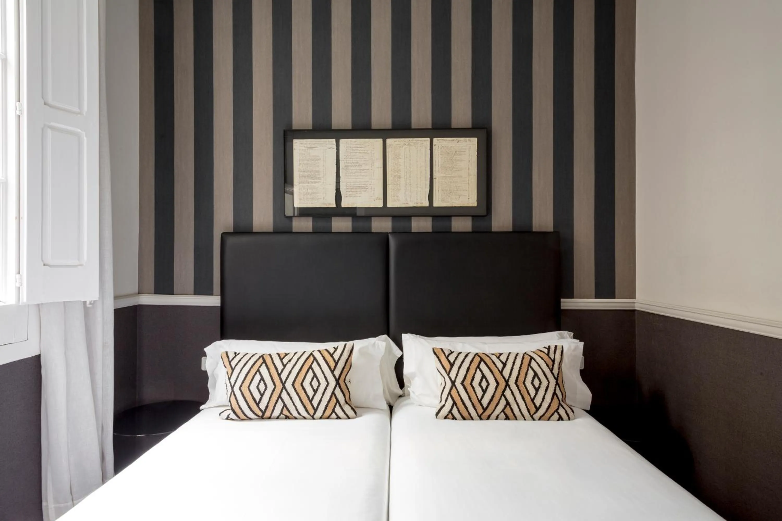 Bedroom, Bed in Barcelona Apartment Val