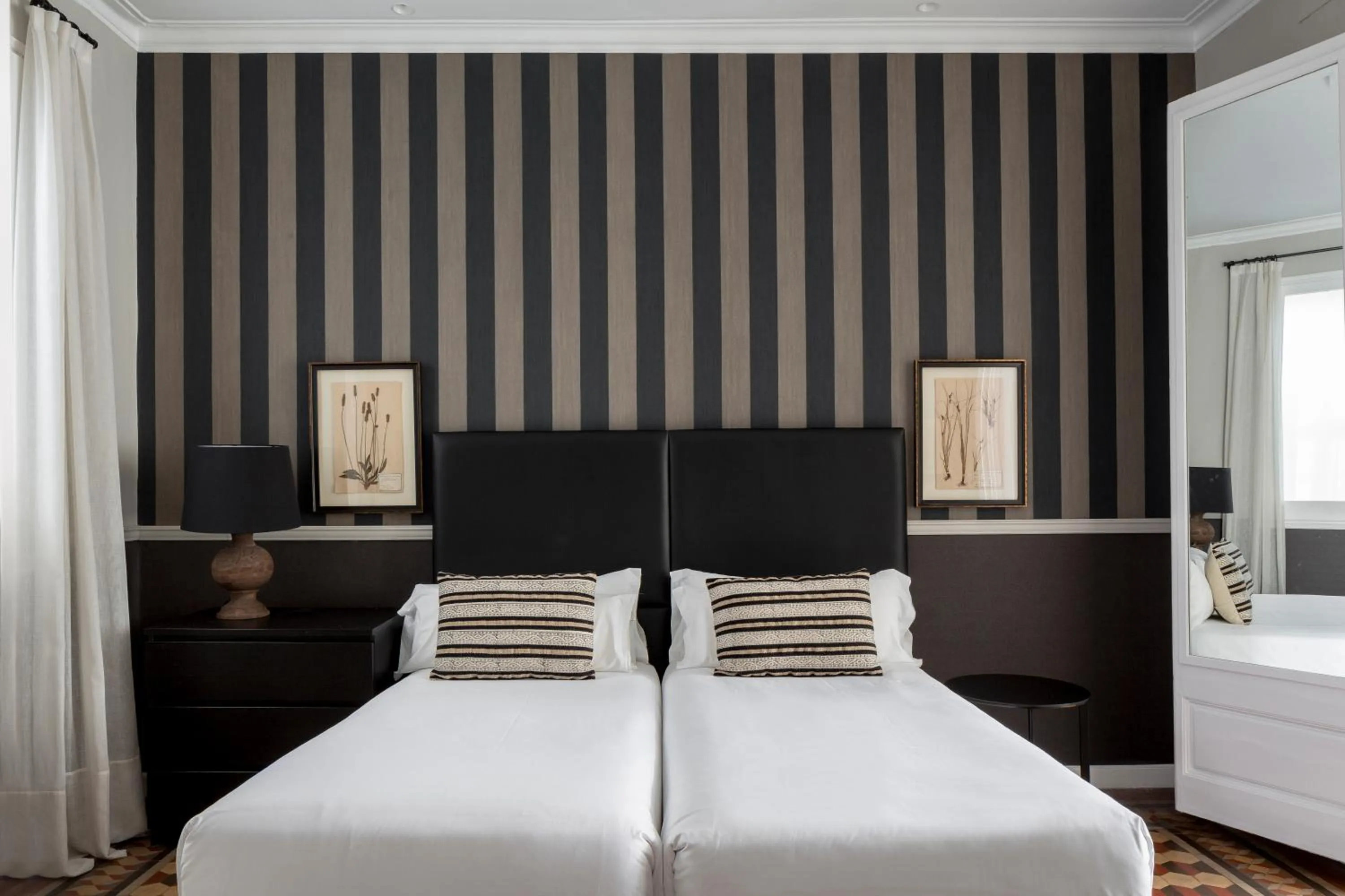 Bedroom, Bed in Barcelona Apartment Val