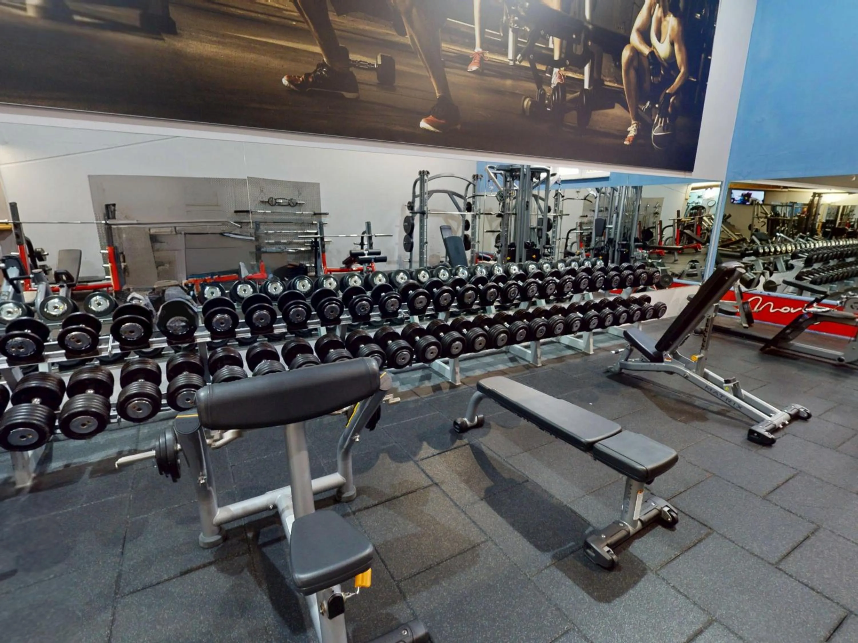 Fitness centre/facilities in Moving Rooms