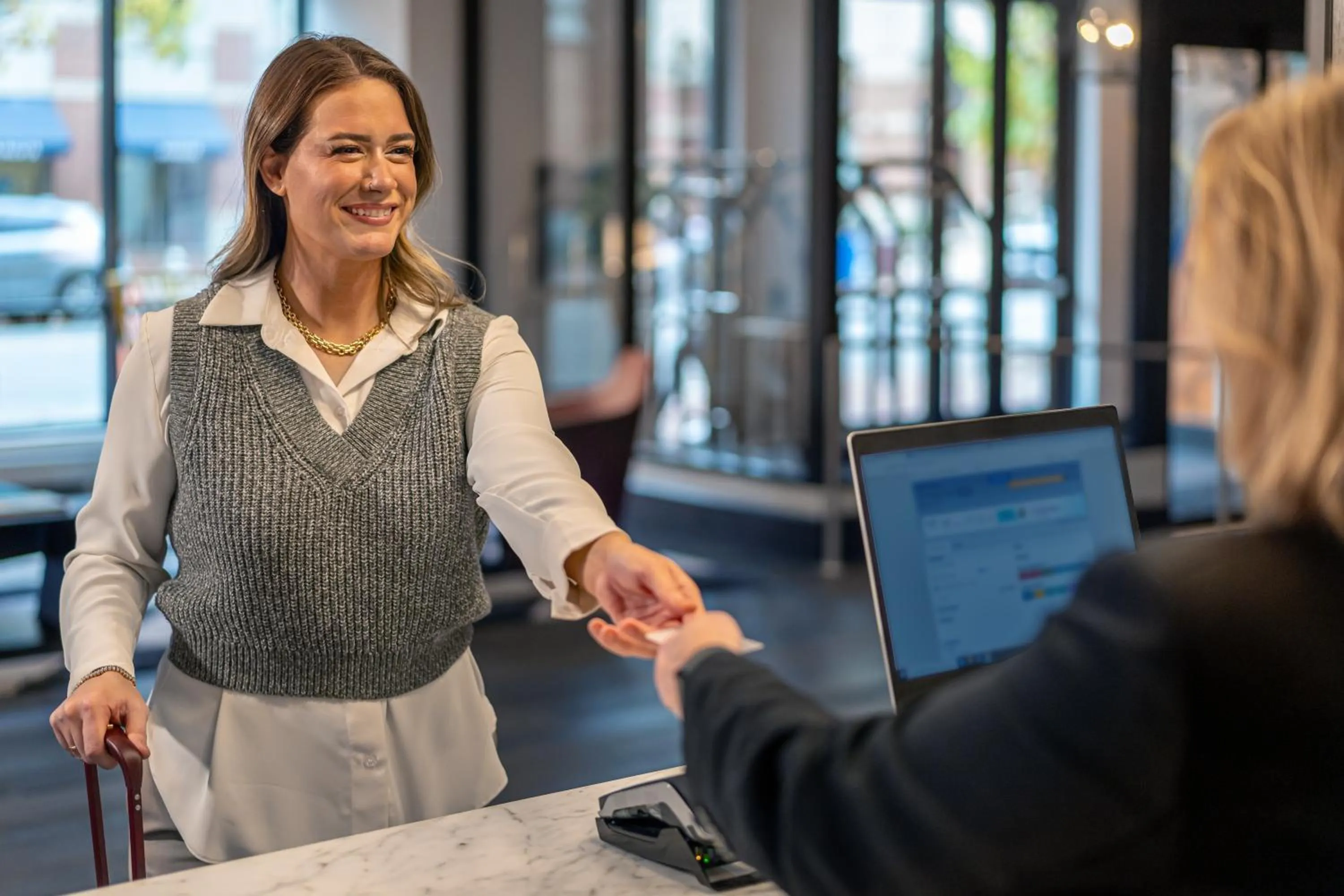 Lobby or reception in Hyatt Centric Old Town Alexandria