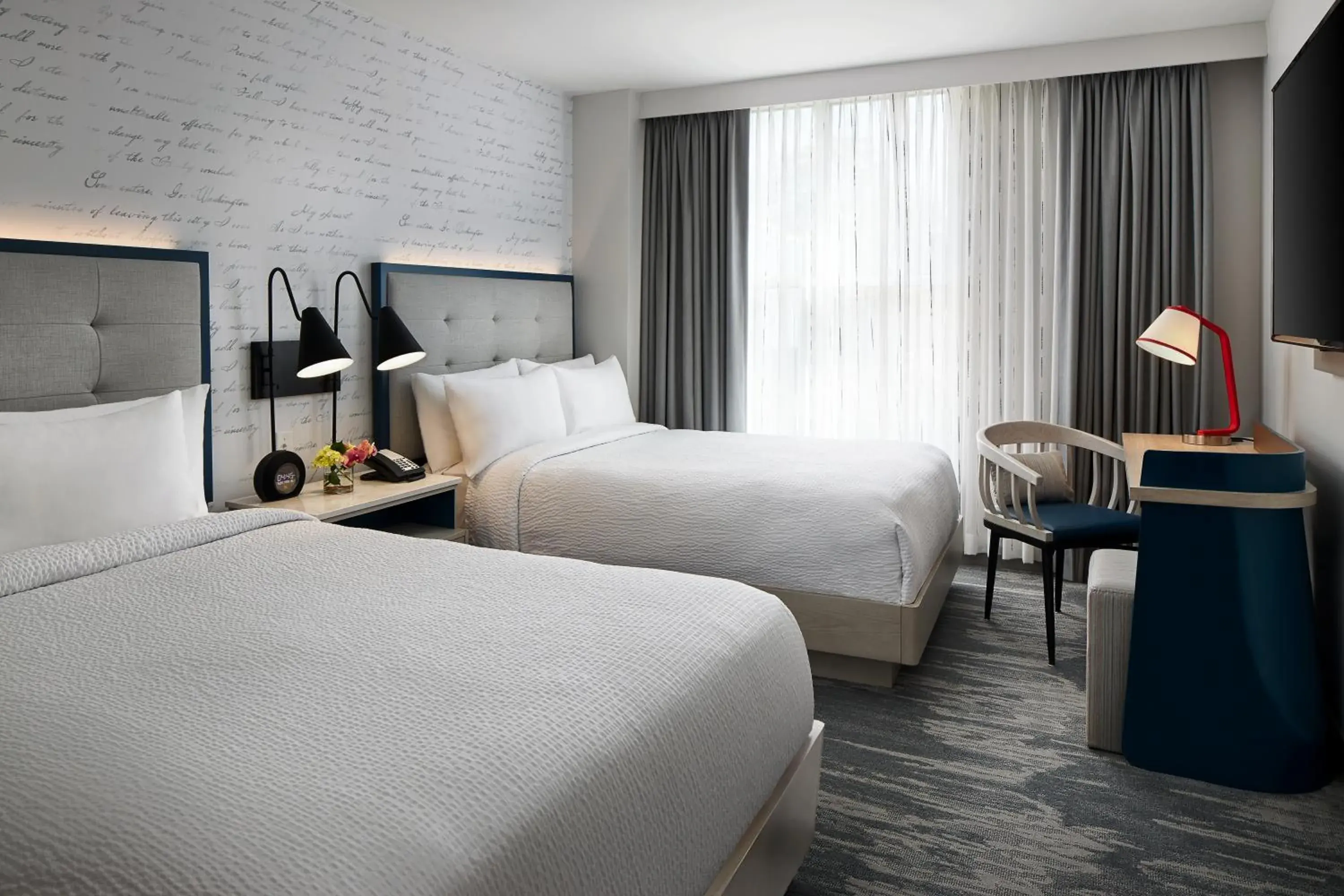 Double Room with Two Double Beds and View in Hyatt Centric Old Town Alexandria Double Room with Two Double Beds and View in Hyatt Centric Old Town Alexandria