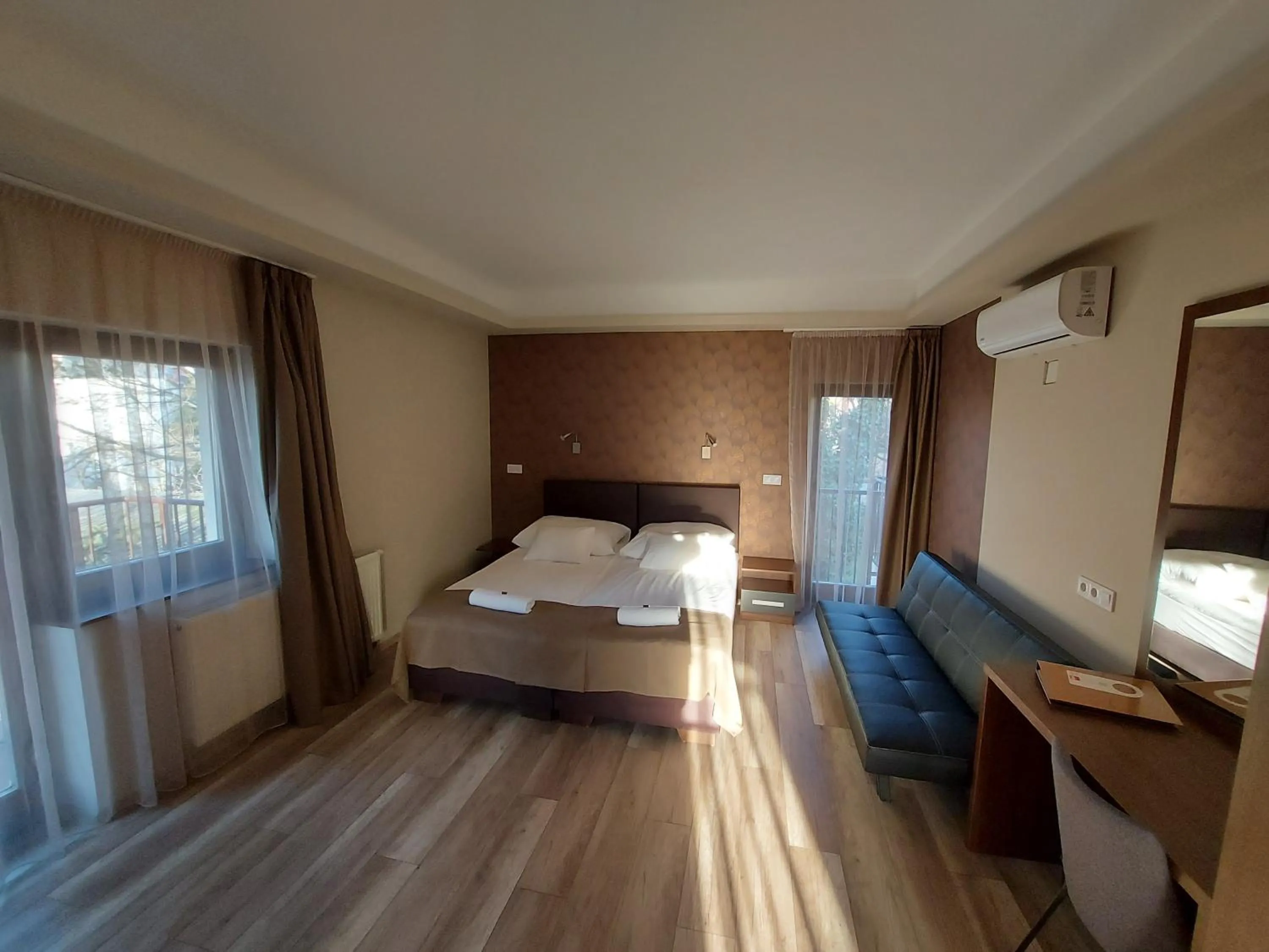 Bed in Vén Diófa De Lux Panzió