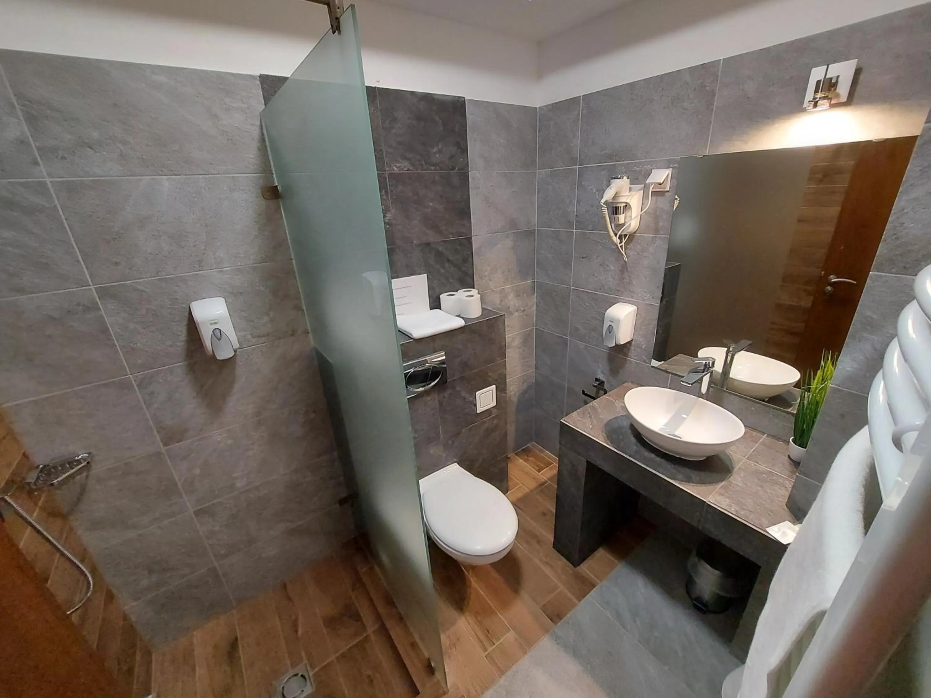 Bathroom in Vén Diófa De Lux Panzió