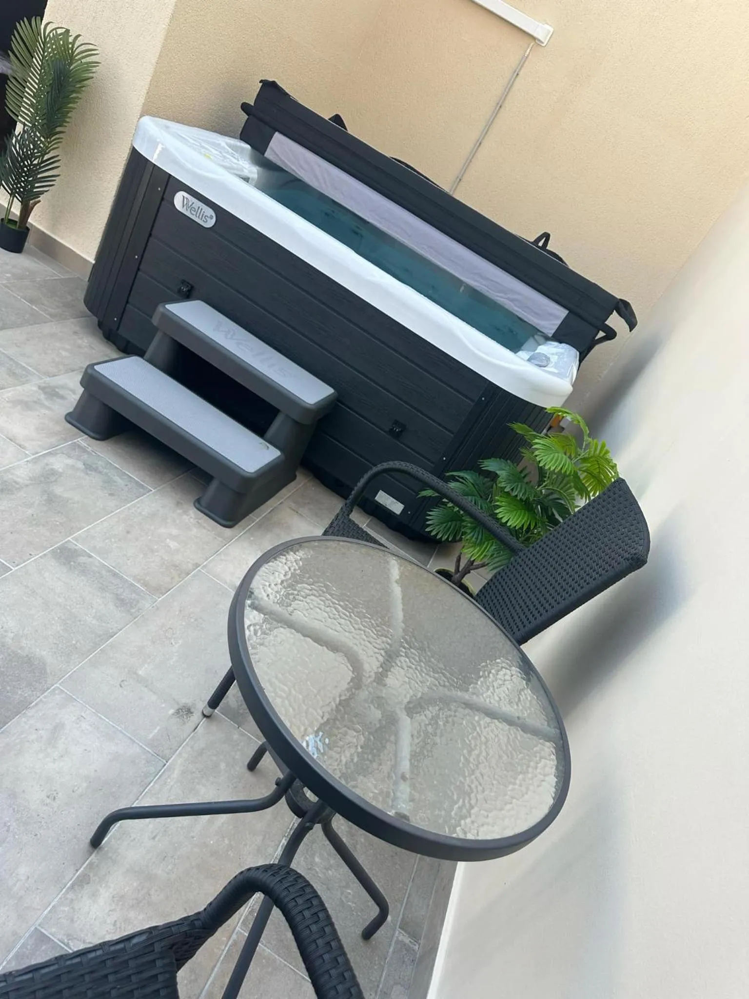 Hot Tub, Bed in Vén Diófa De Lux Panzió