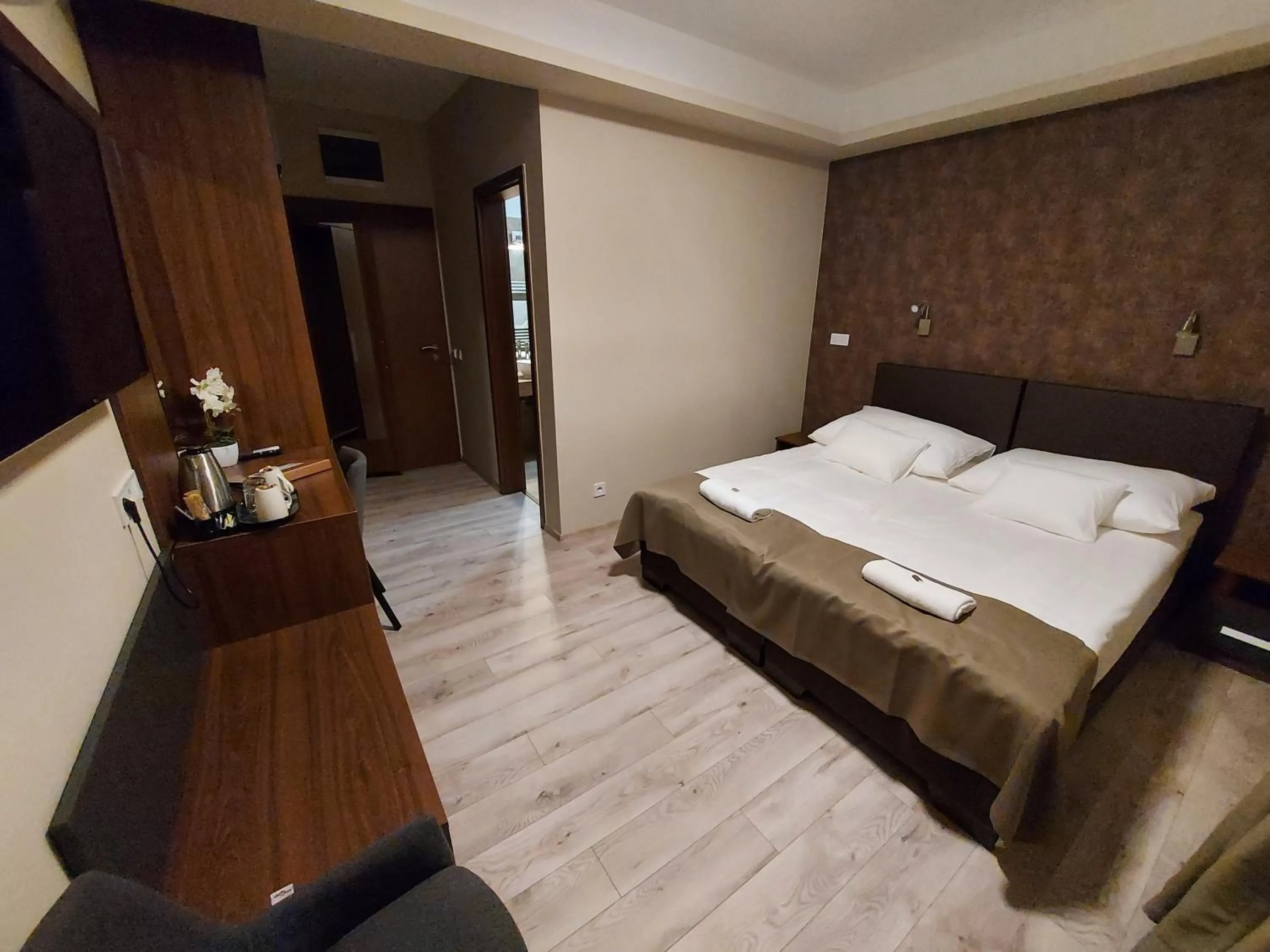 Bed in Vén Diófa De Lux Panzió