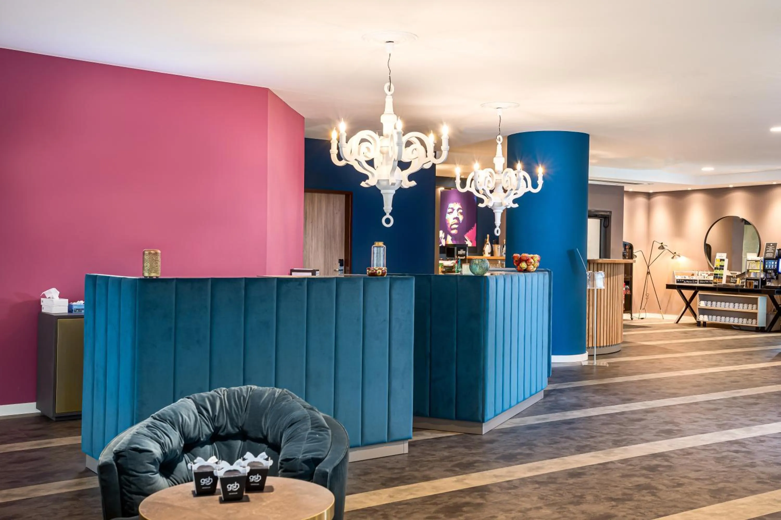 Lobby or reception in elaya hotel oberhausen