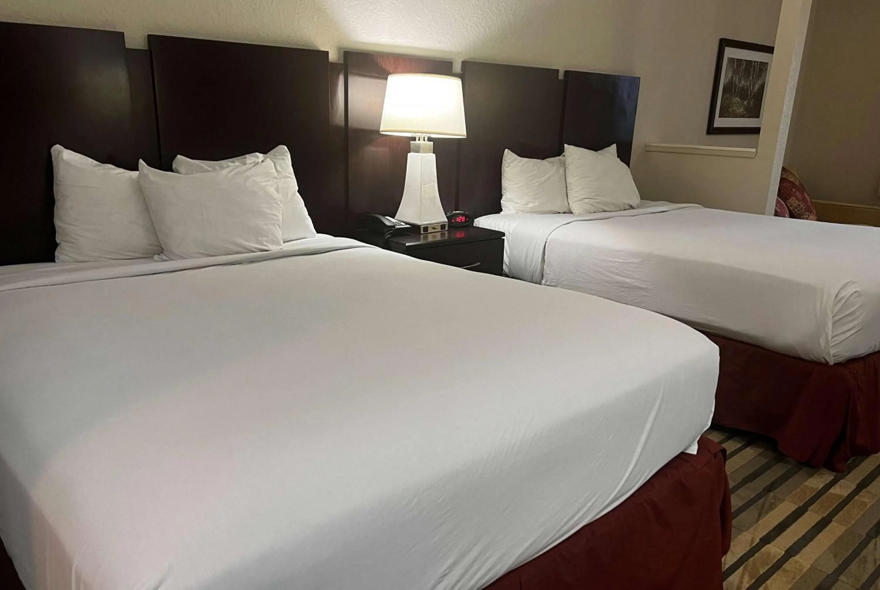 Photo of the whole room, Bed in Baymont by Wyndham Houston/Westchase