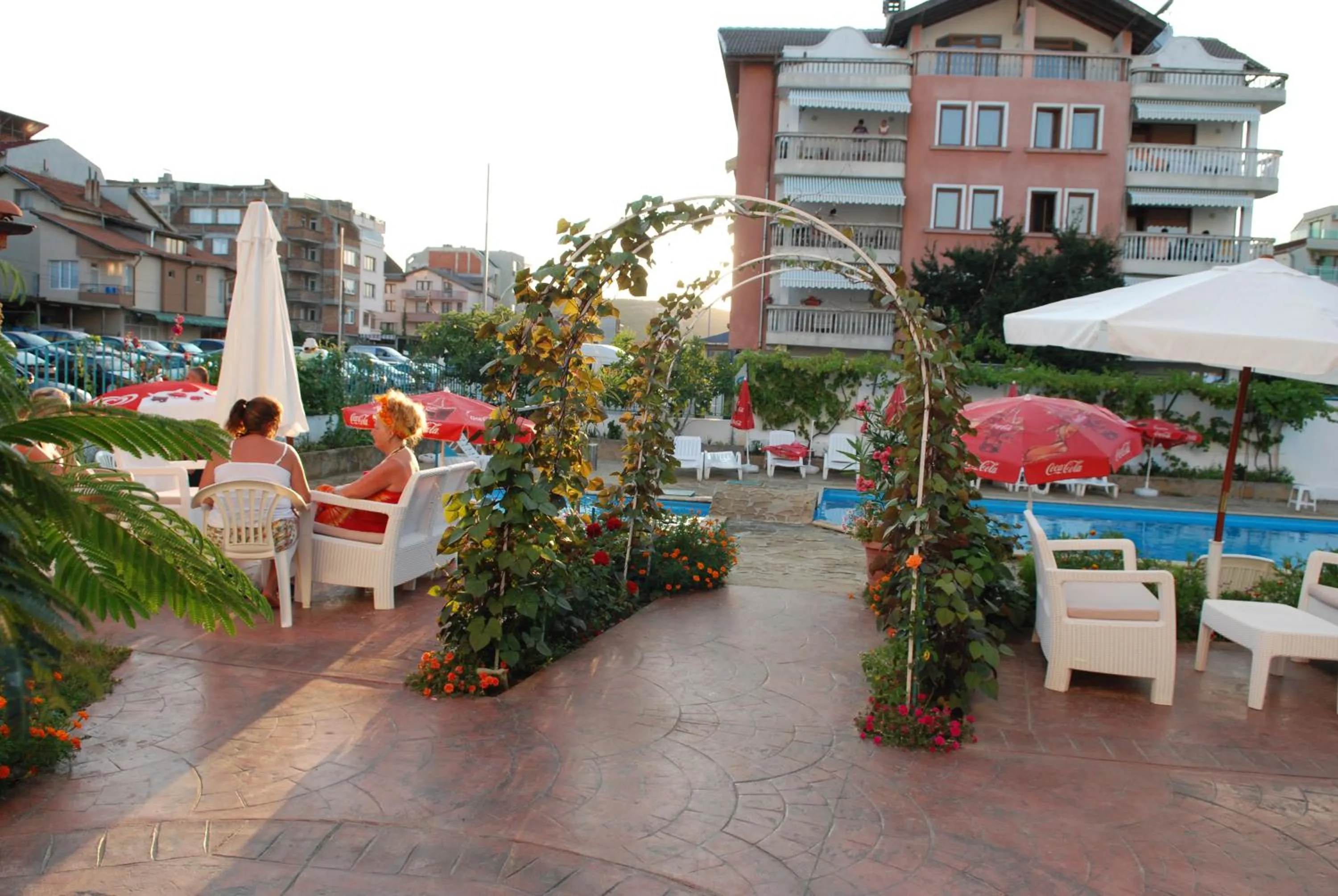 Pool view in Alba Family Club Hotel