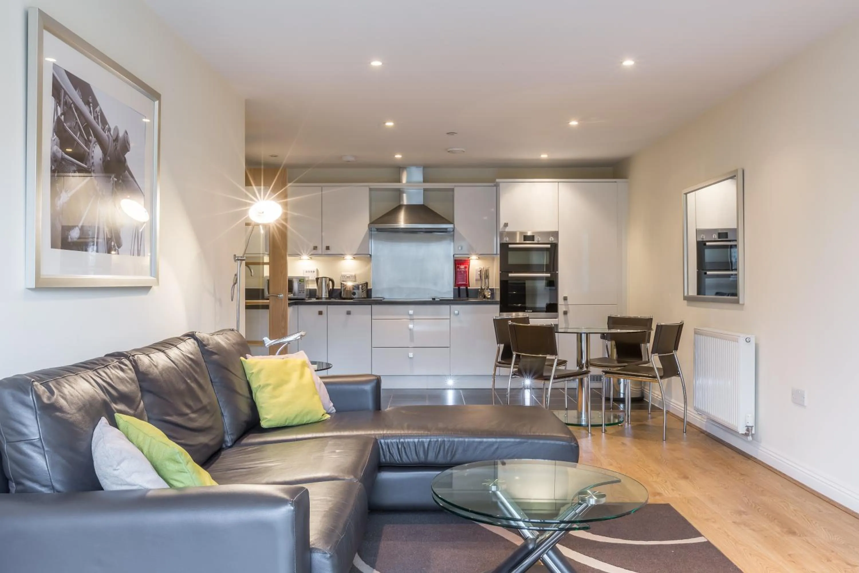 Living room in House of Fisher - Equinox Place