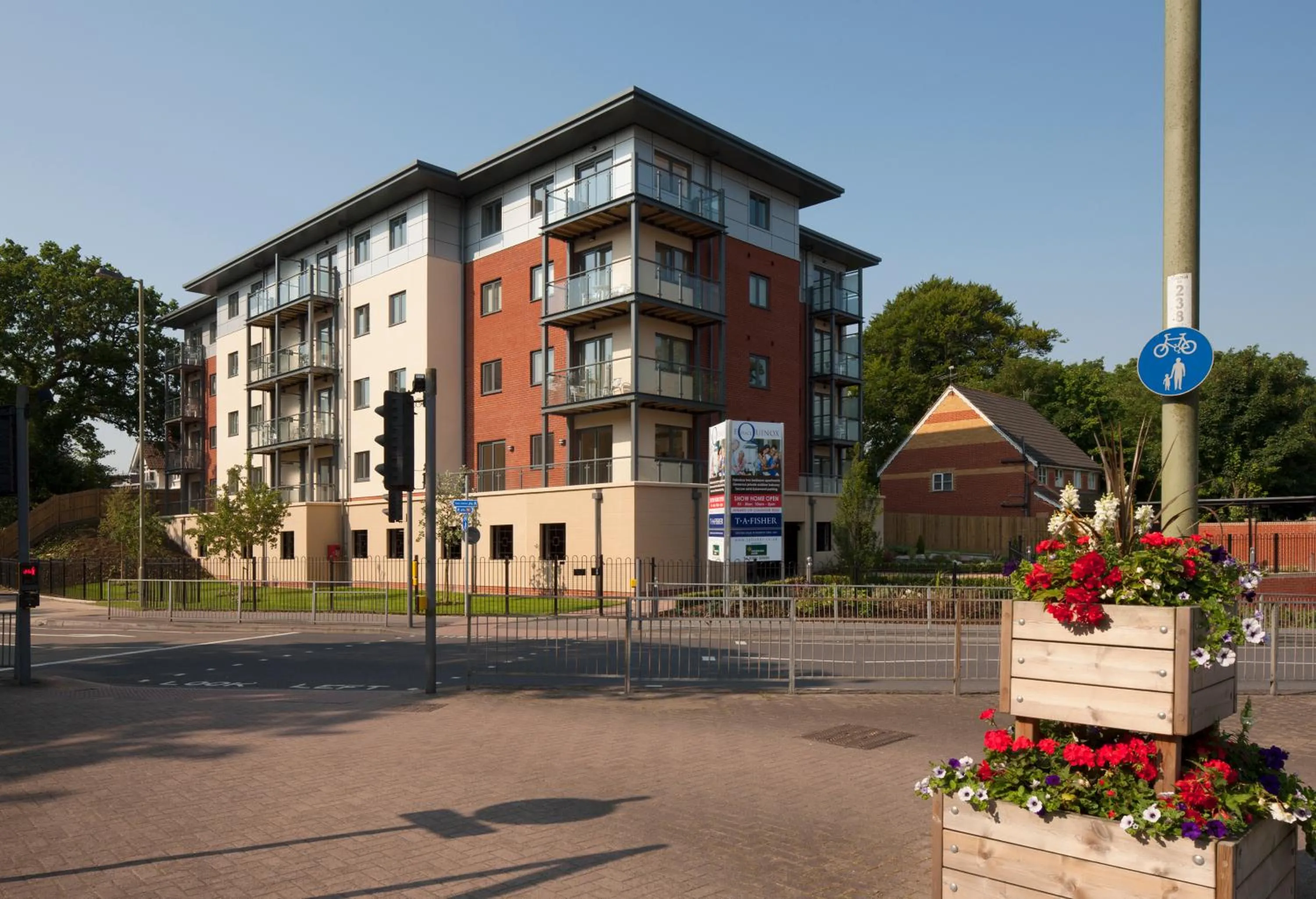 Facade/entrance in House of Fisher - Equinox Place
