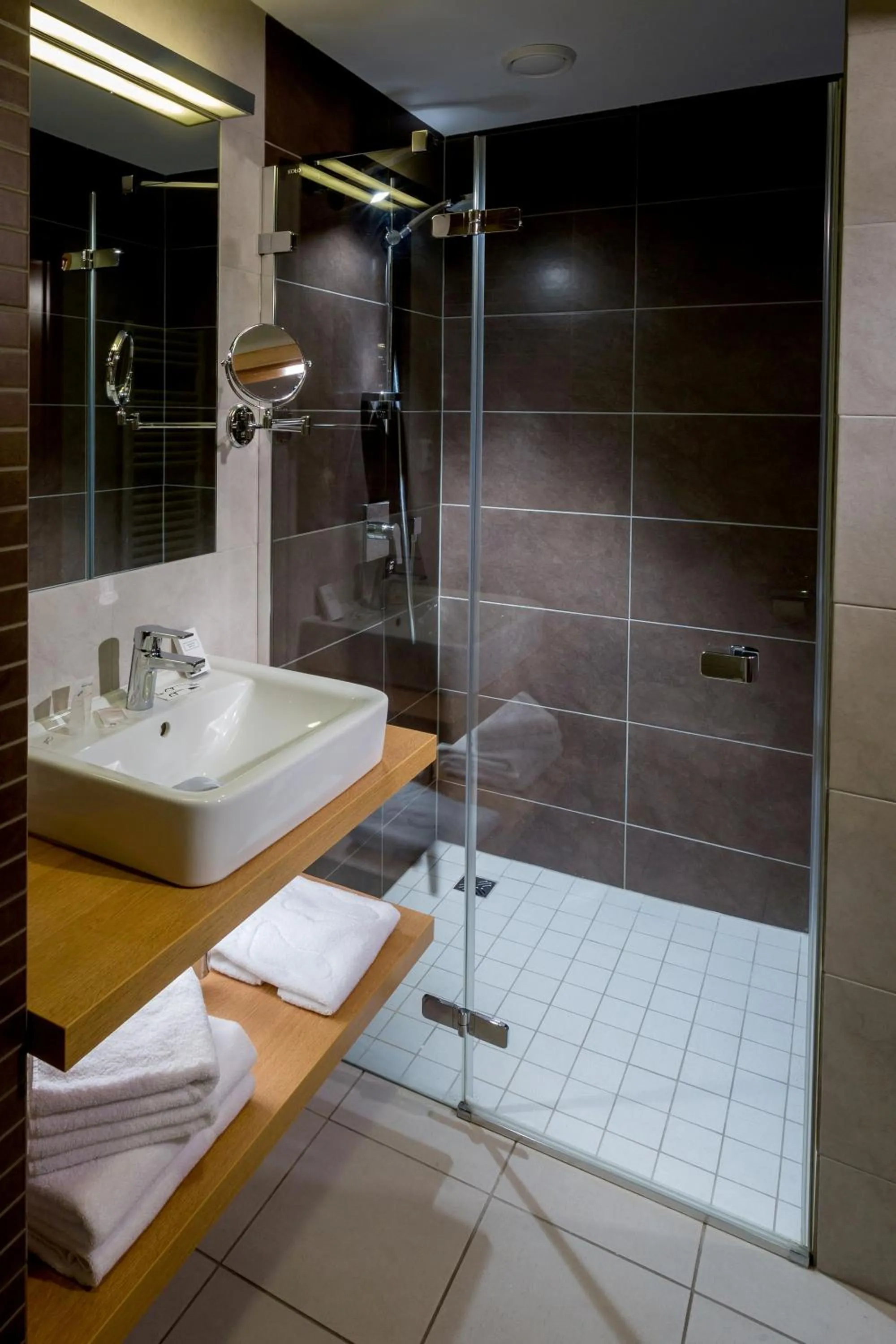 Shower in Sareza hotel