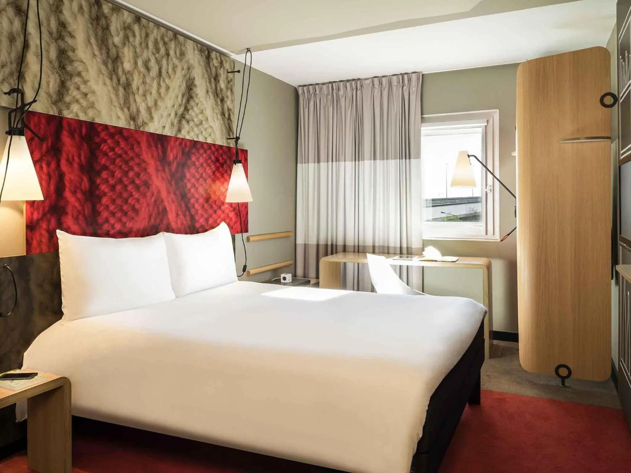 Bedroom, Bed in ibis Paris Saint-Denis Stade Sud