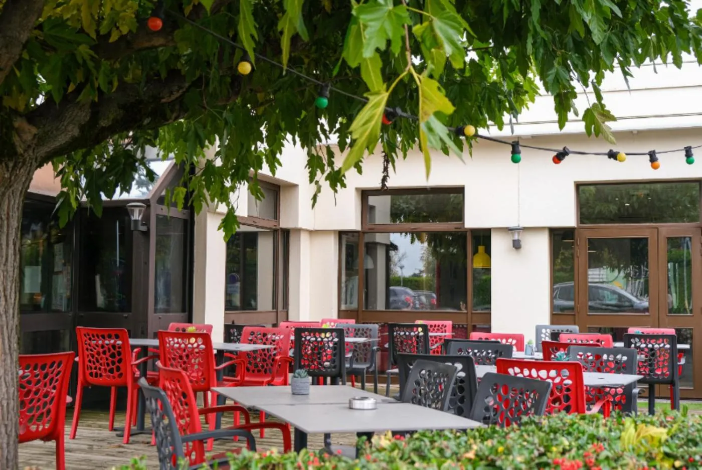 Balcony/Terrace in ibis Toulouse Aeroport