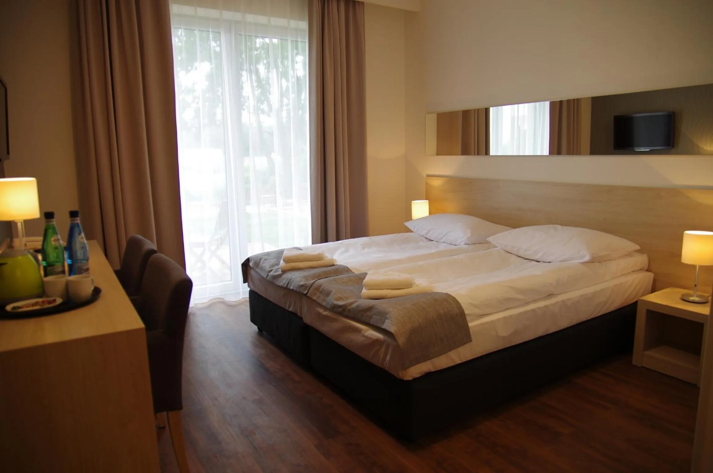 Photo of the whole room, Bed in Hotel Uniejów