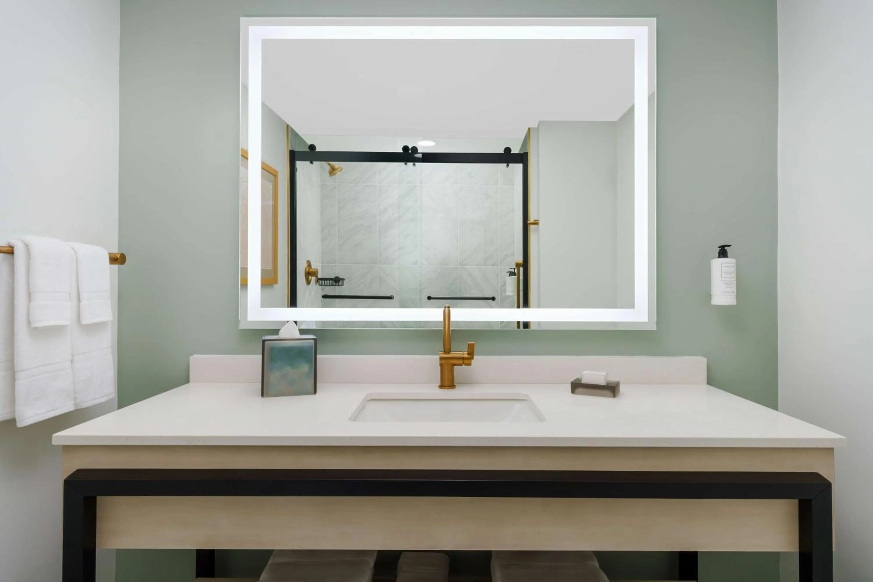 Bathroom in Beal House Fort Walton Beach, Tapestry Collection By Hilton