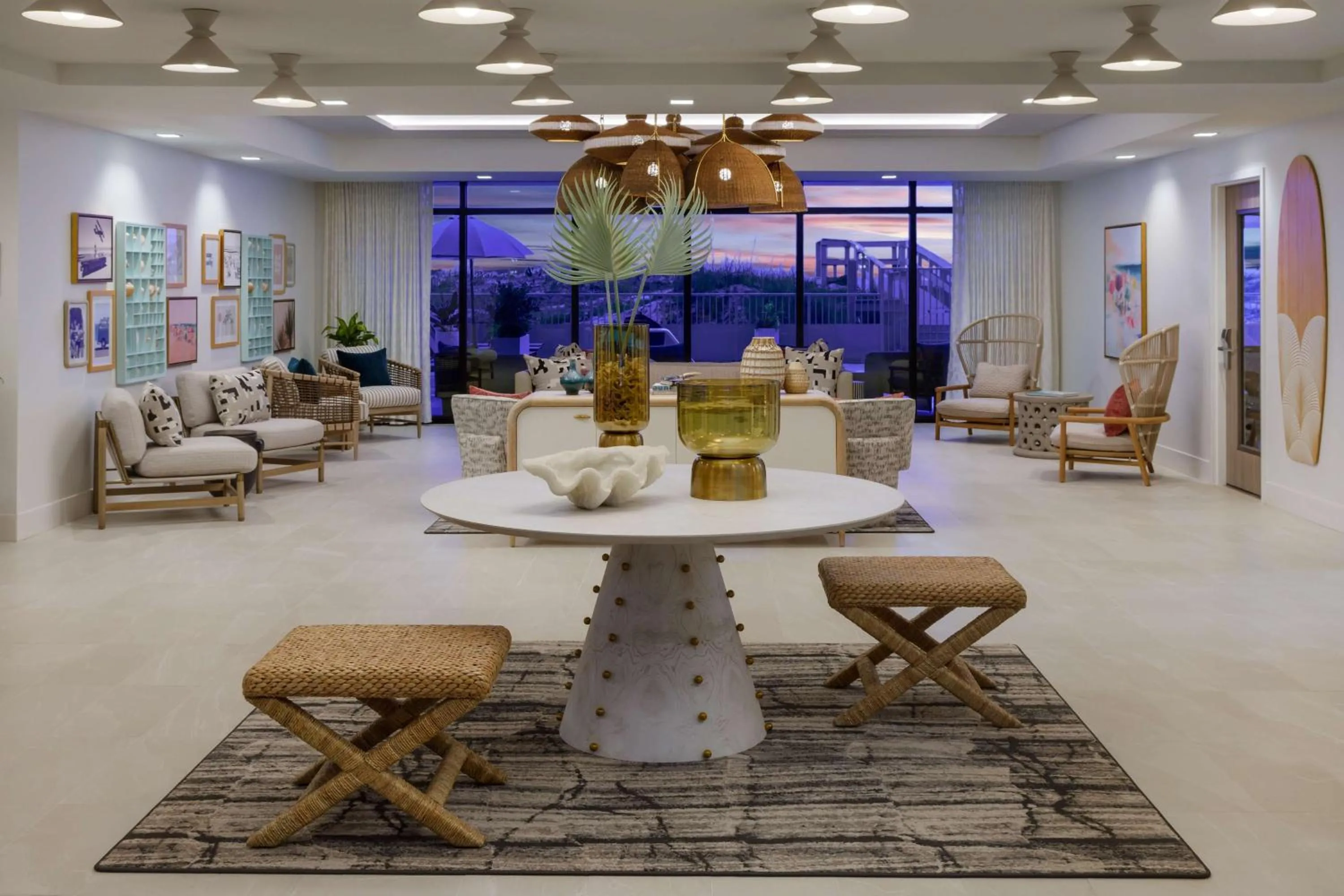 Lobby or reception in Beal House Fort Walton Beach, Tapestry Collection By Hilton