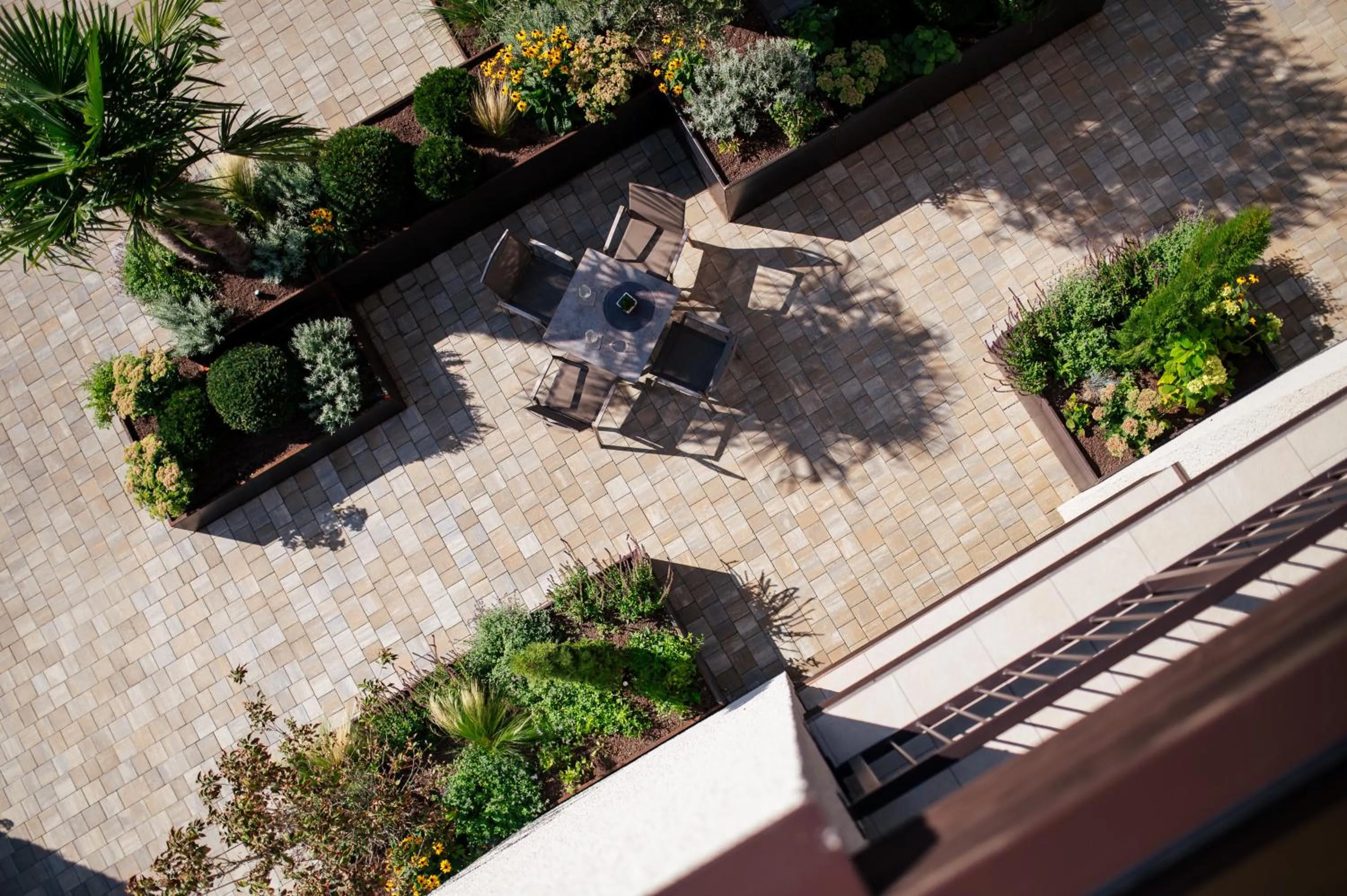 Patio in Weingut & Genusshotel Spitalerhof Superior