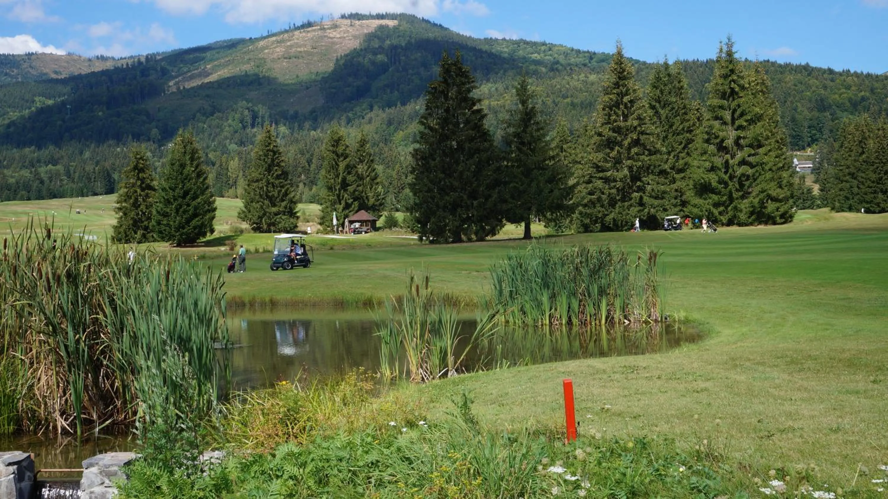 Golfcourse in Apartmán KLAUDIA Tále