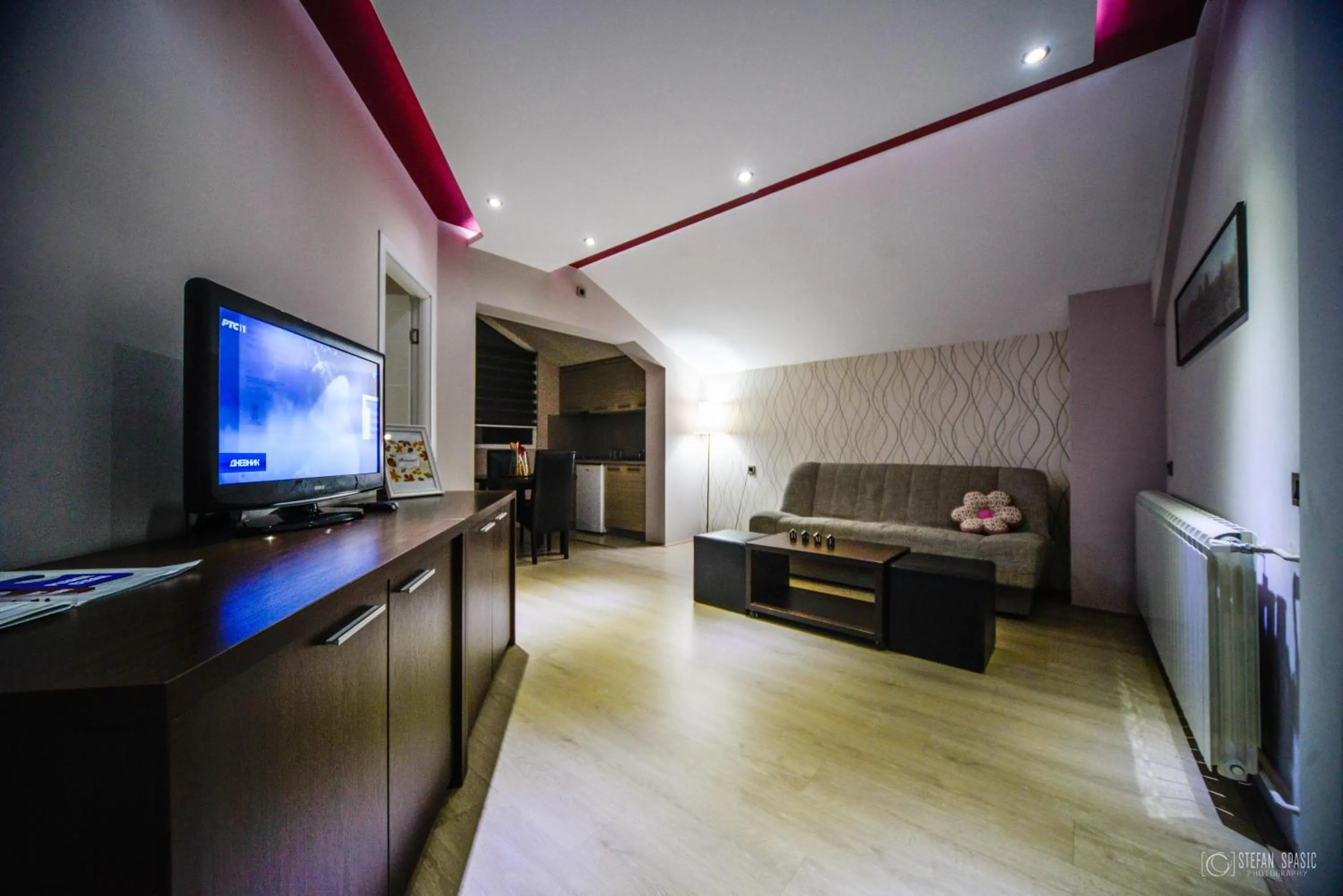 Living room in Garni Hotel 018 In