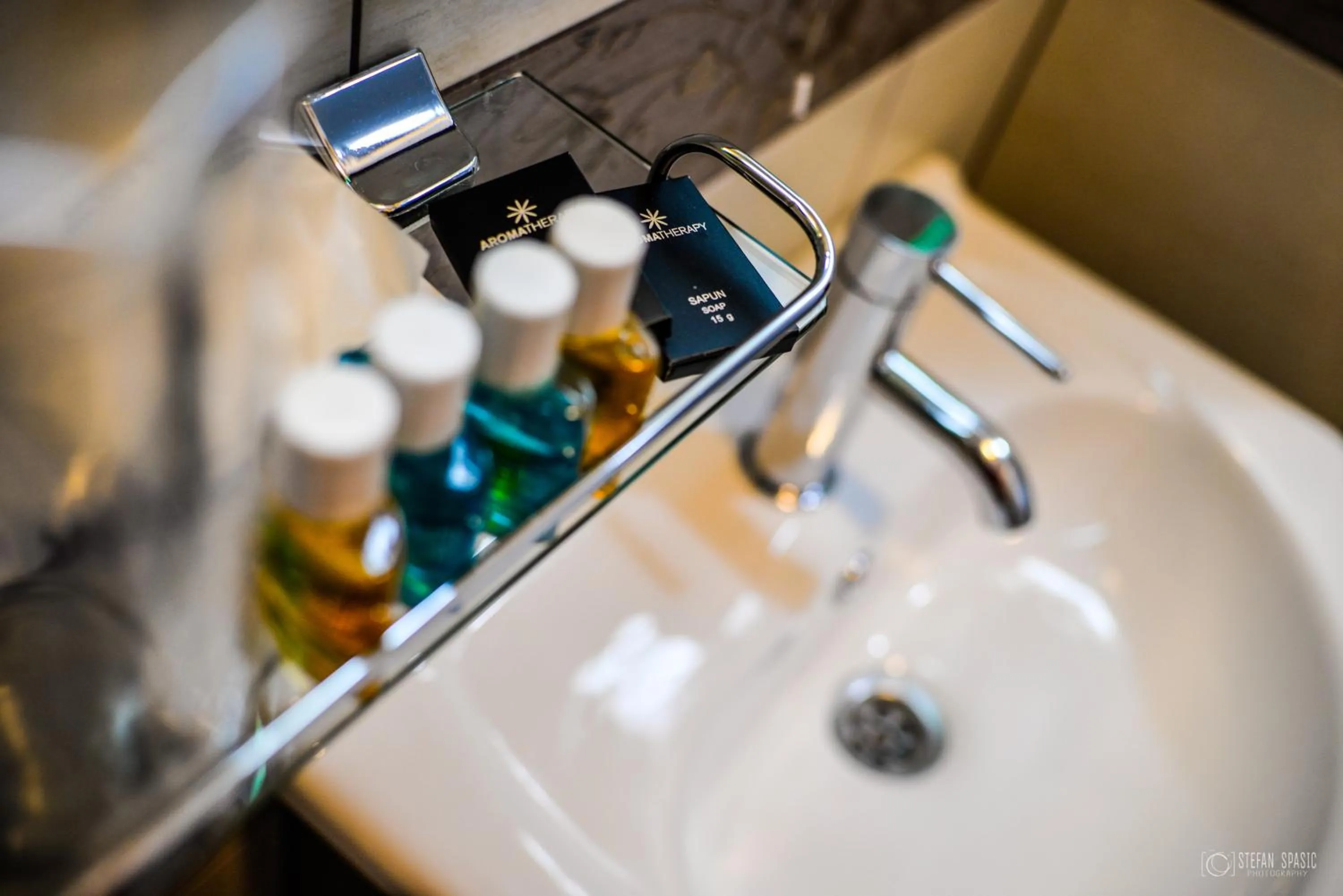 Bathroom in Garni Hotel 018 In